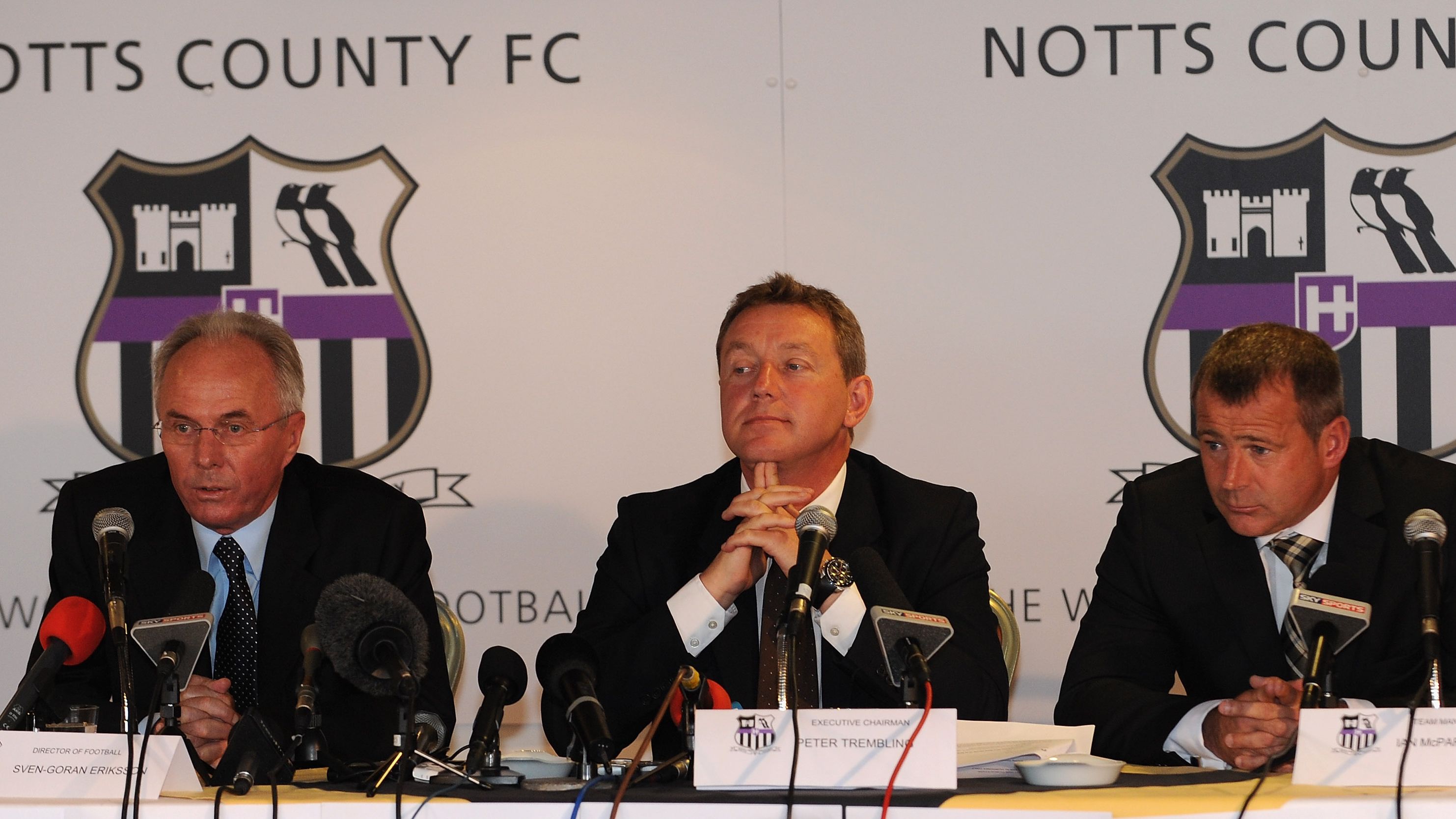 Sven Goran Eriksson Press Conference