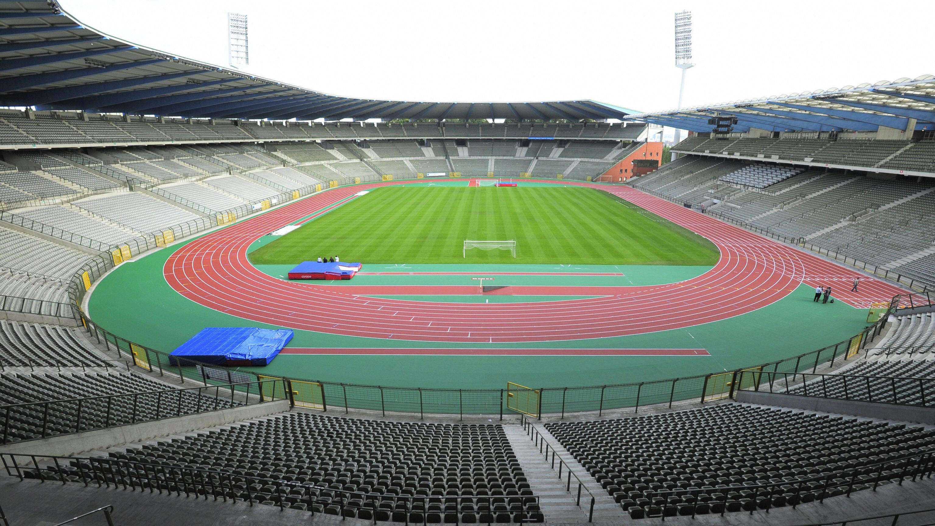 A general view of the brand new athletic