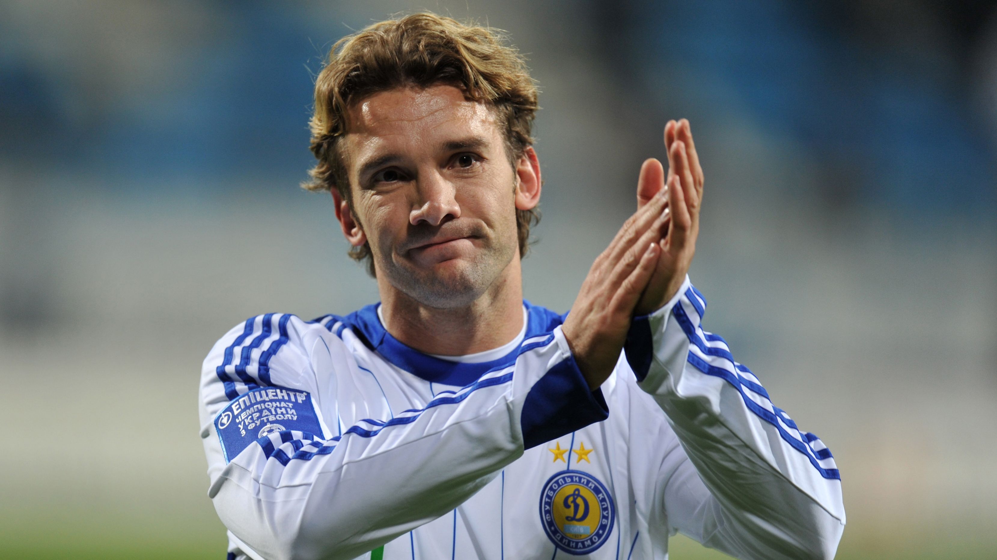 Andriy Shevchenko of FC Dynamo Kiev in a