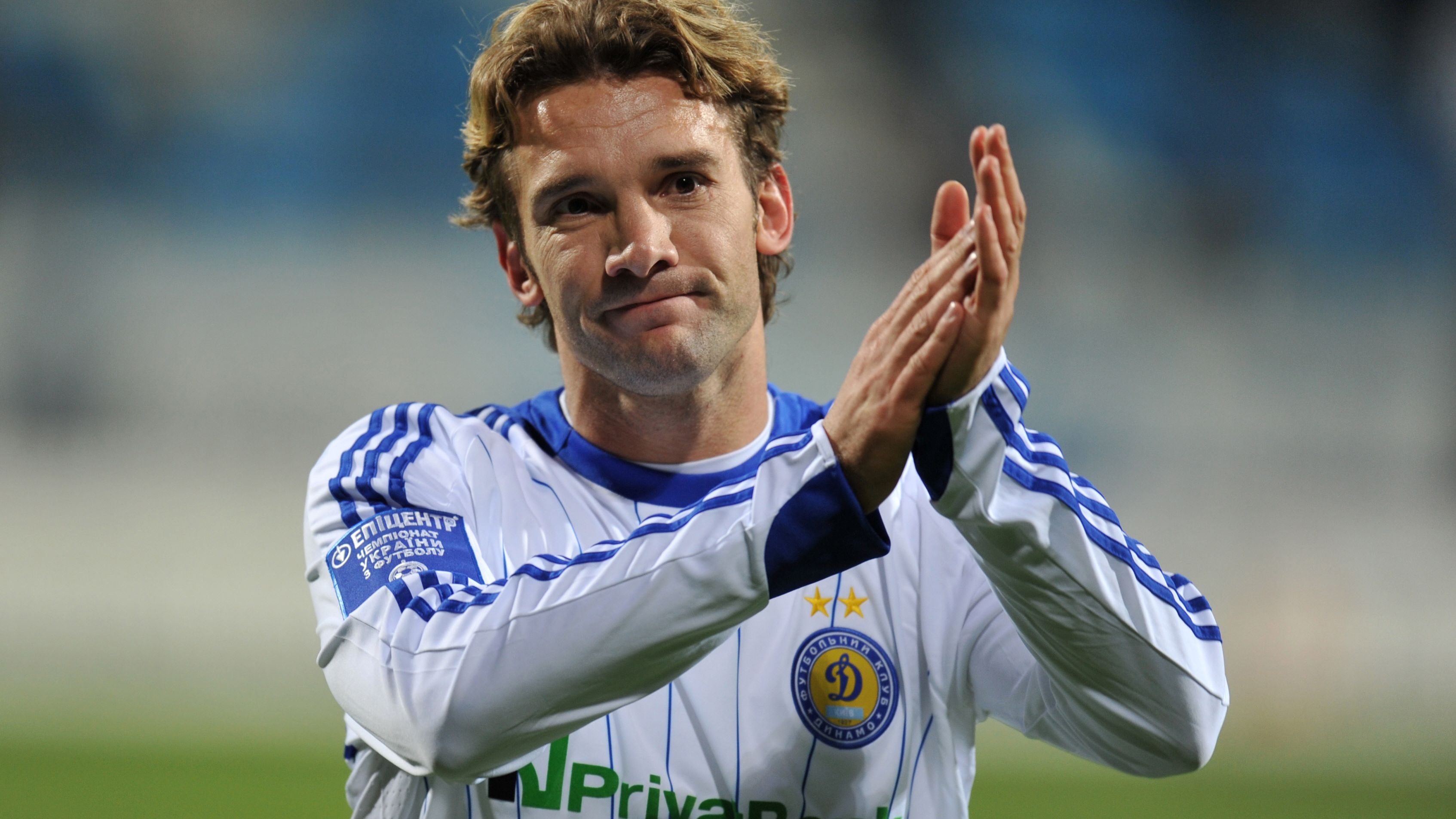 Andriy Shevchenko of FC Dynamo Kiev in a