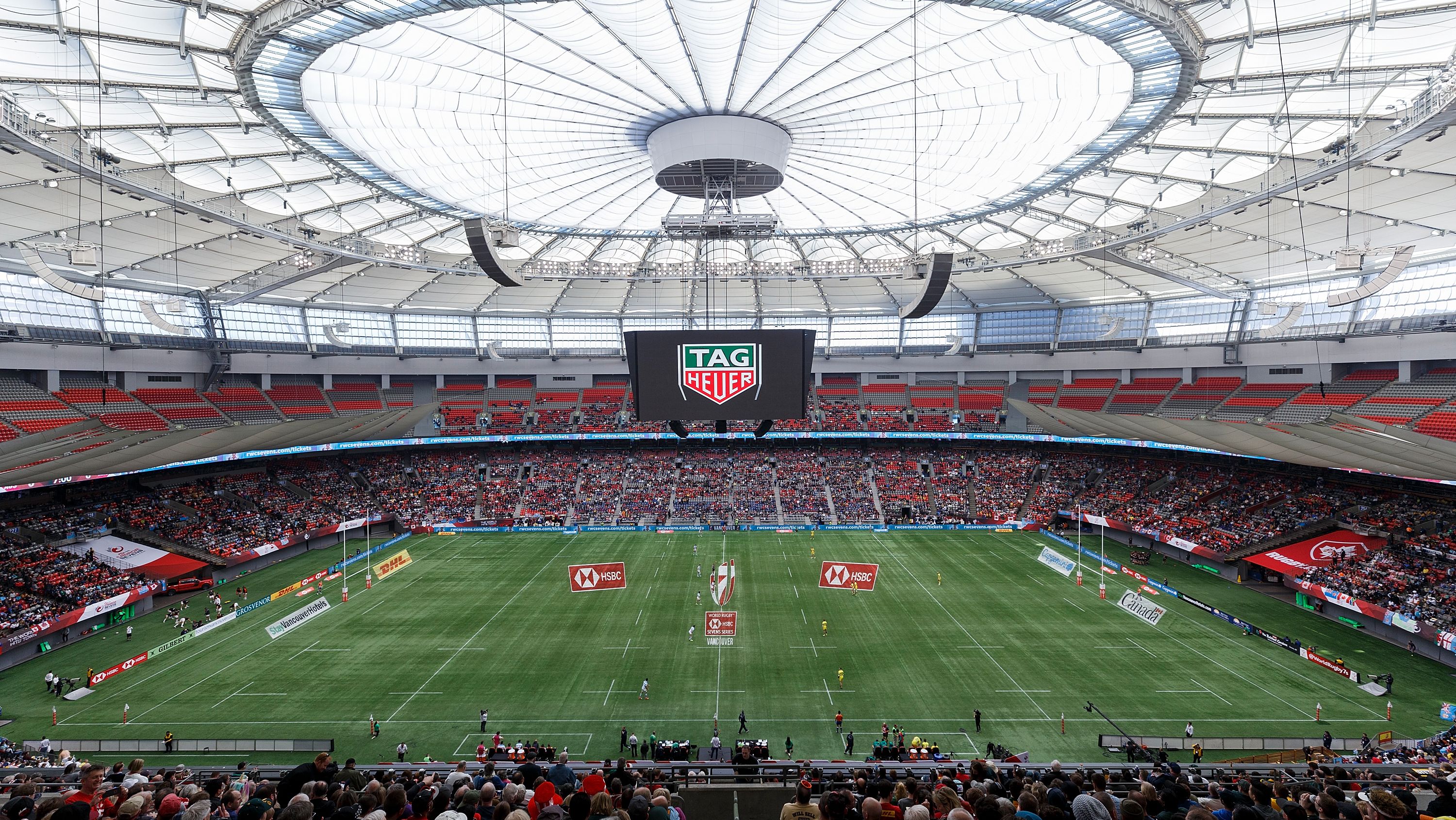 TAG Heuer Ambassador Chris Hemsworth Attends Rugby Stevens Vancouver