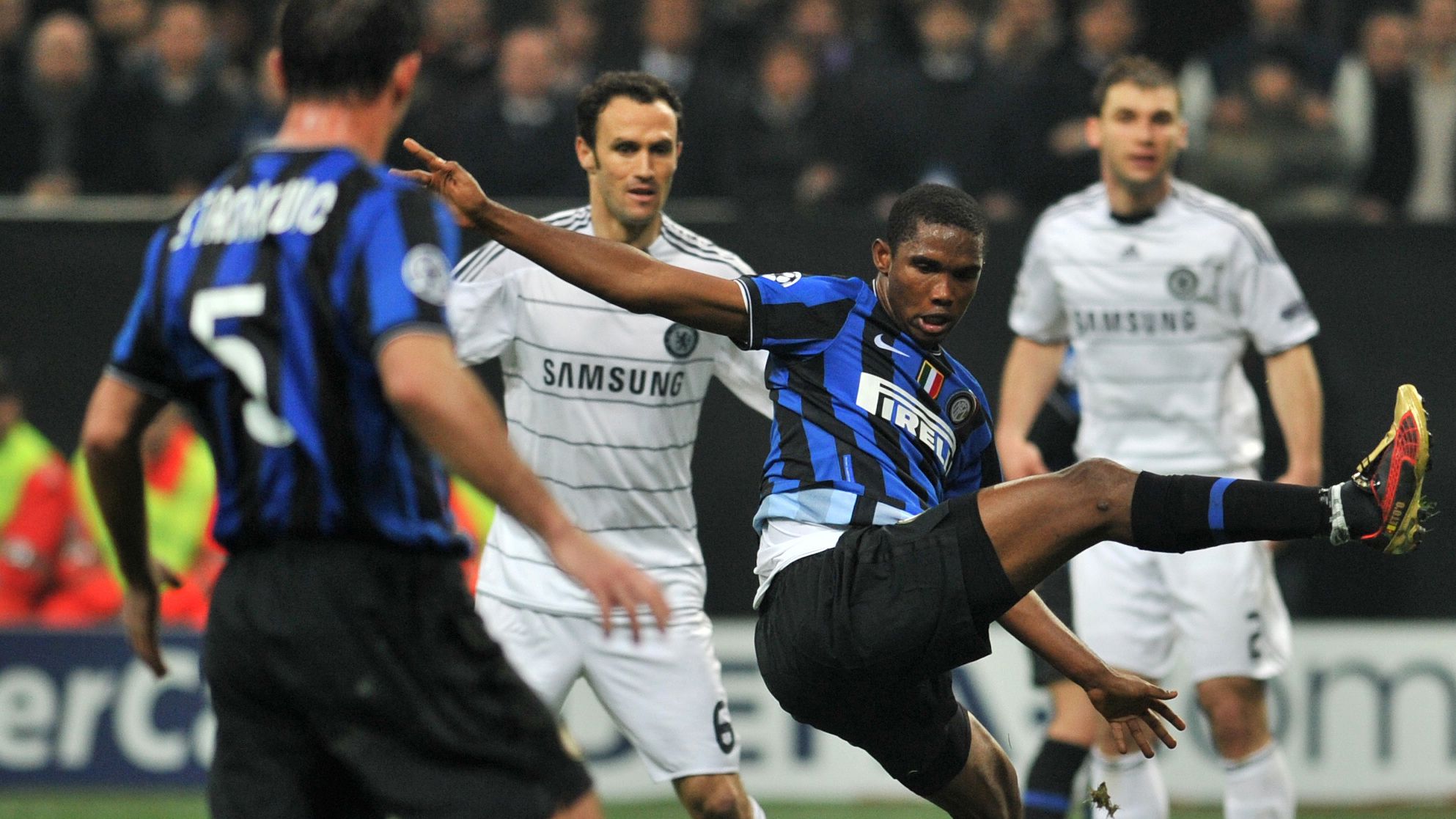 Inter Milan's Cameroonian forward Samuel