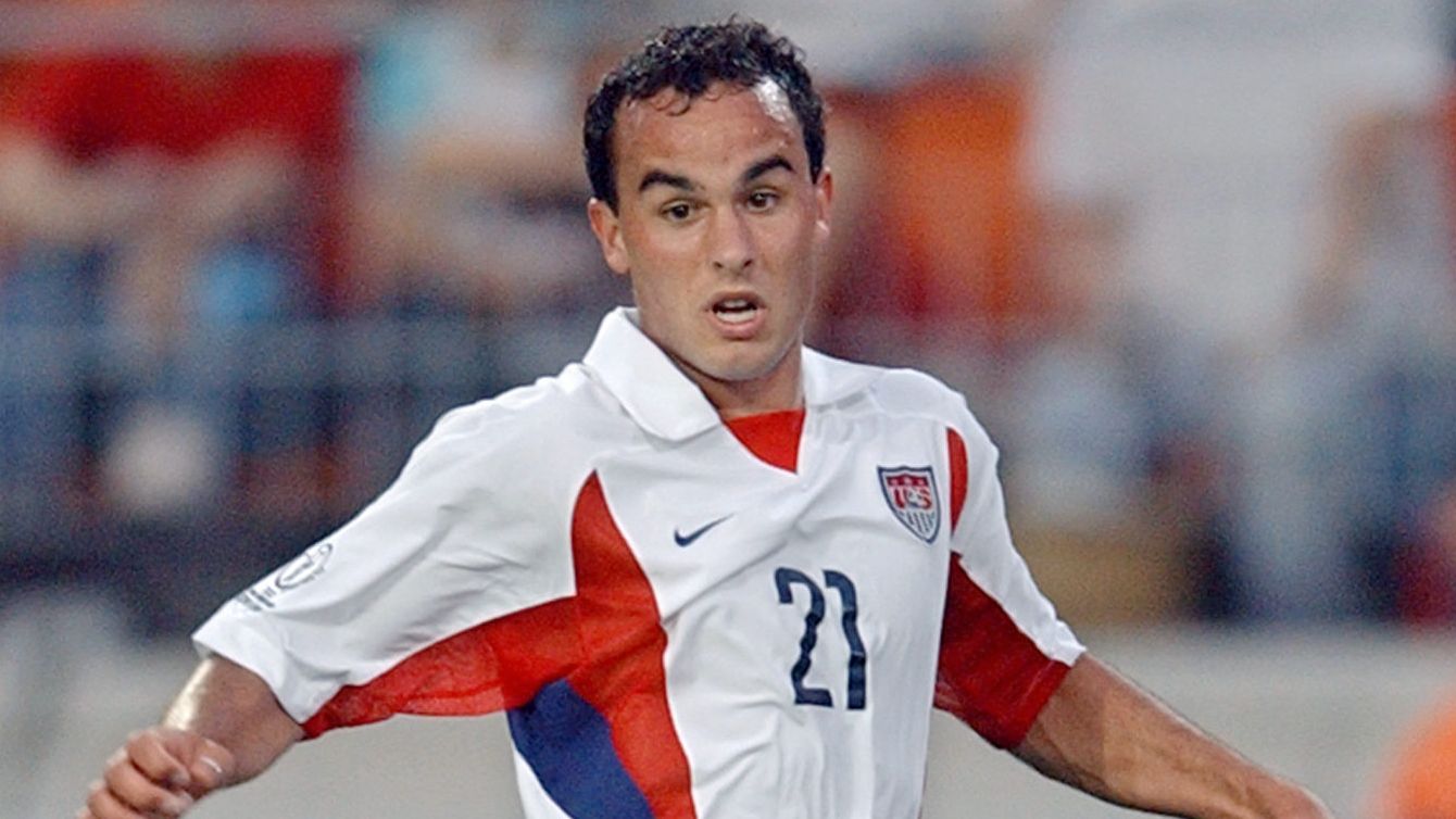 US forward Landon Donovan is seen in act
