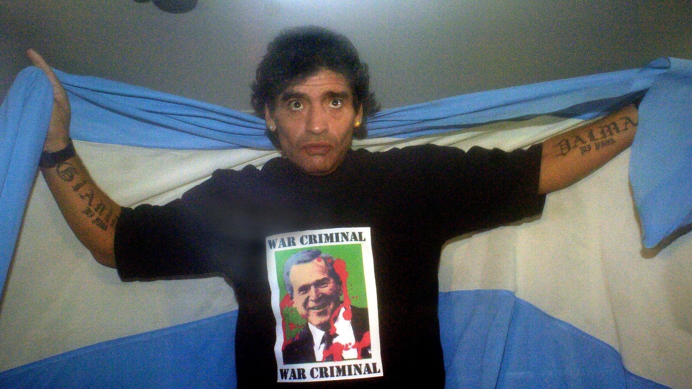 ARG-AM SUMMIT-DAWN'S TRAIN-MARADONA