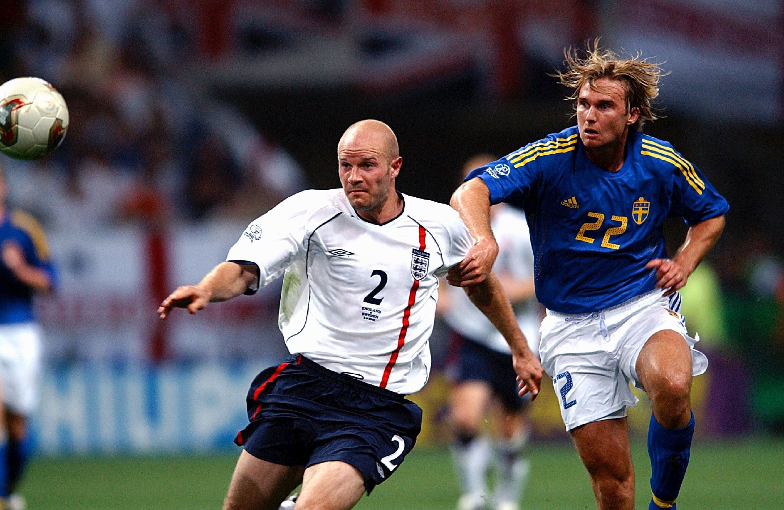 Foot : England - Sweden / World Cup 2002