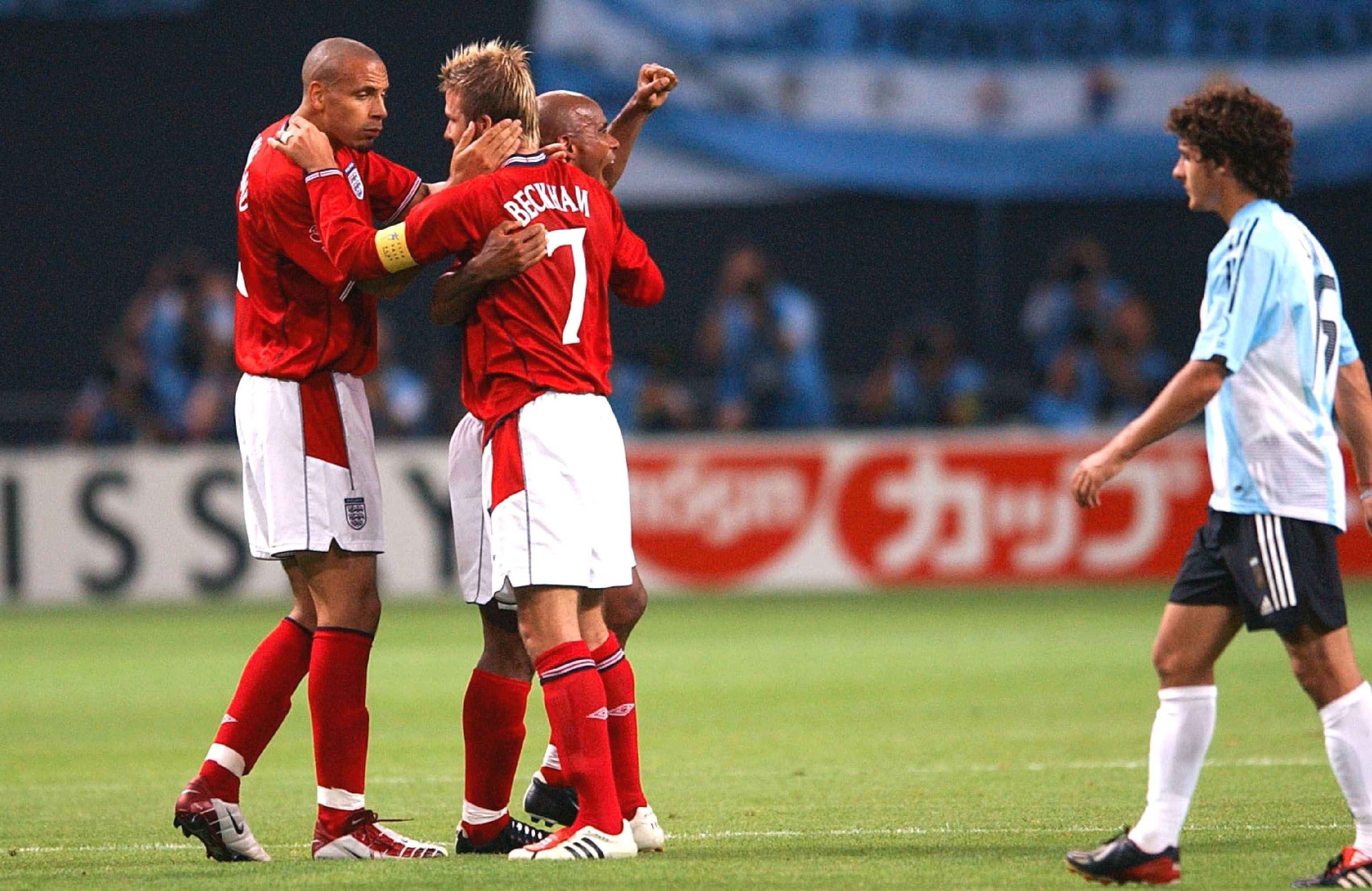 Foot : Argentina - England / World Cup 2002