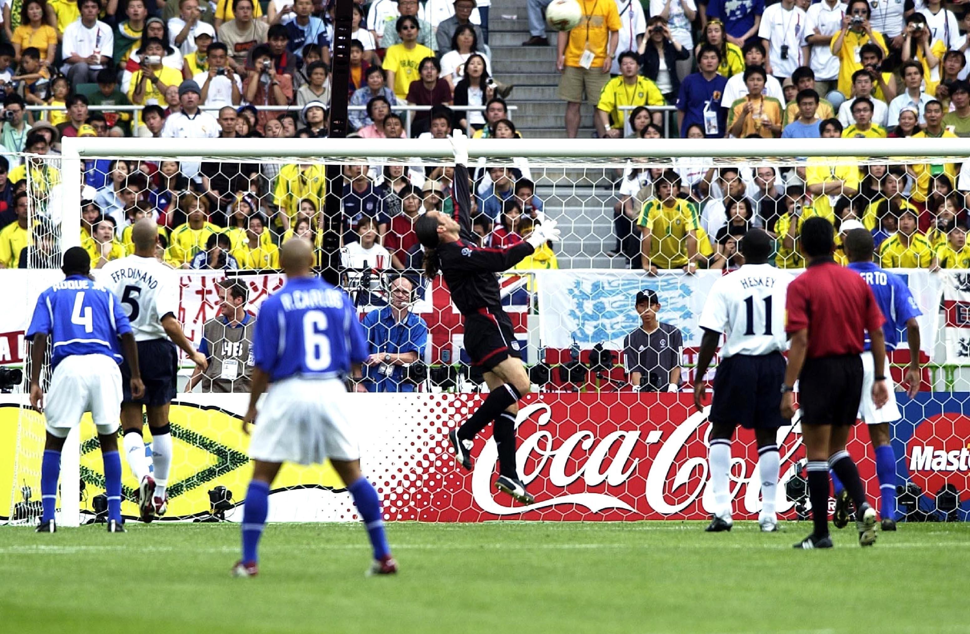 Foot : 1/4 Final England - Brazil / Wc 2002