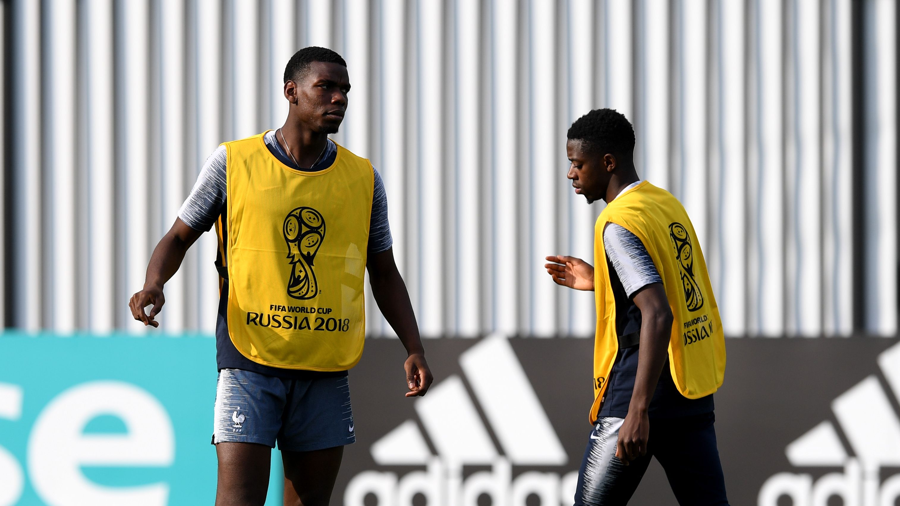 France Press Conference & Training Session - 2018 FIFA World Cup Russia