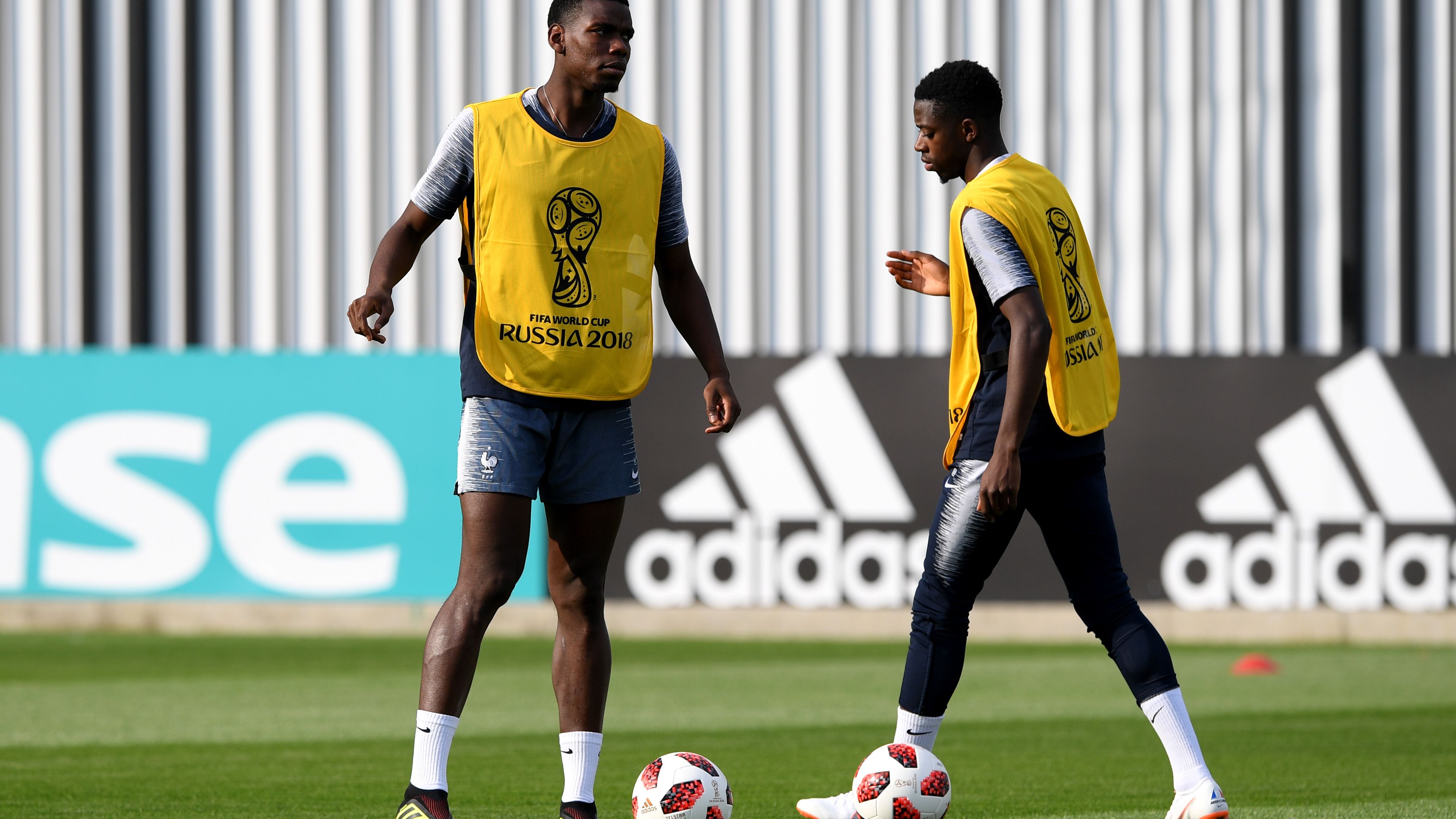 France Press Conference & Training Session - 2018 FIFA World Cup Russia