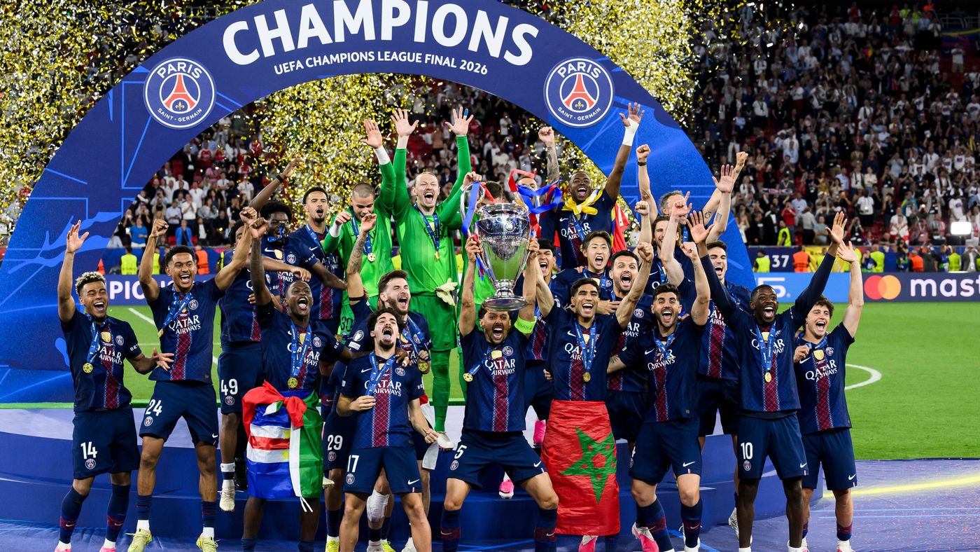 جدول مباريات باريس سان جيرمان في دوري أبطال أوروبا 2026-2027 والقنوات الناقلة