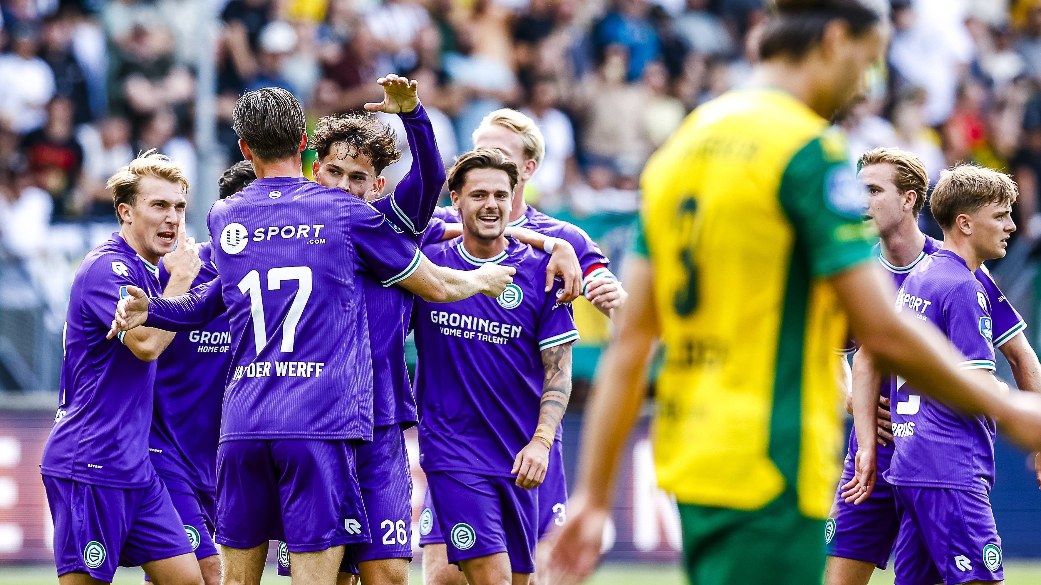 FC Groningen humilha o ADO Den Haag diante da própria torcida e sobe para a segunda colocação