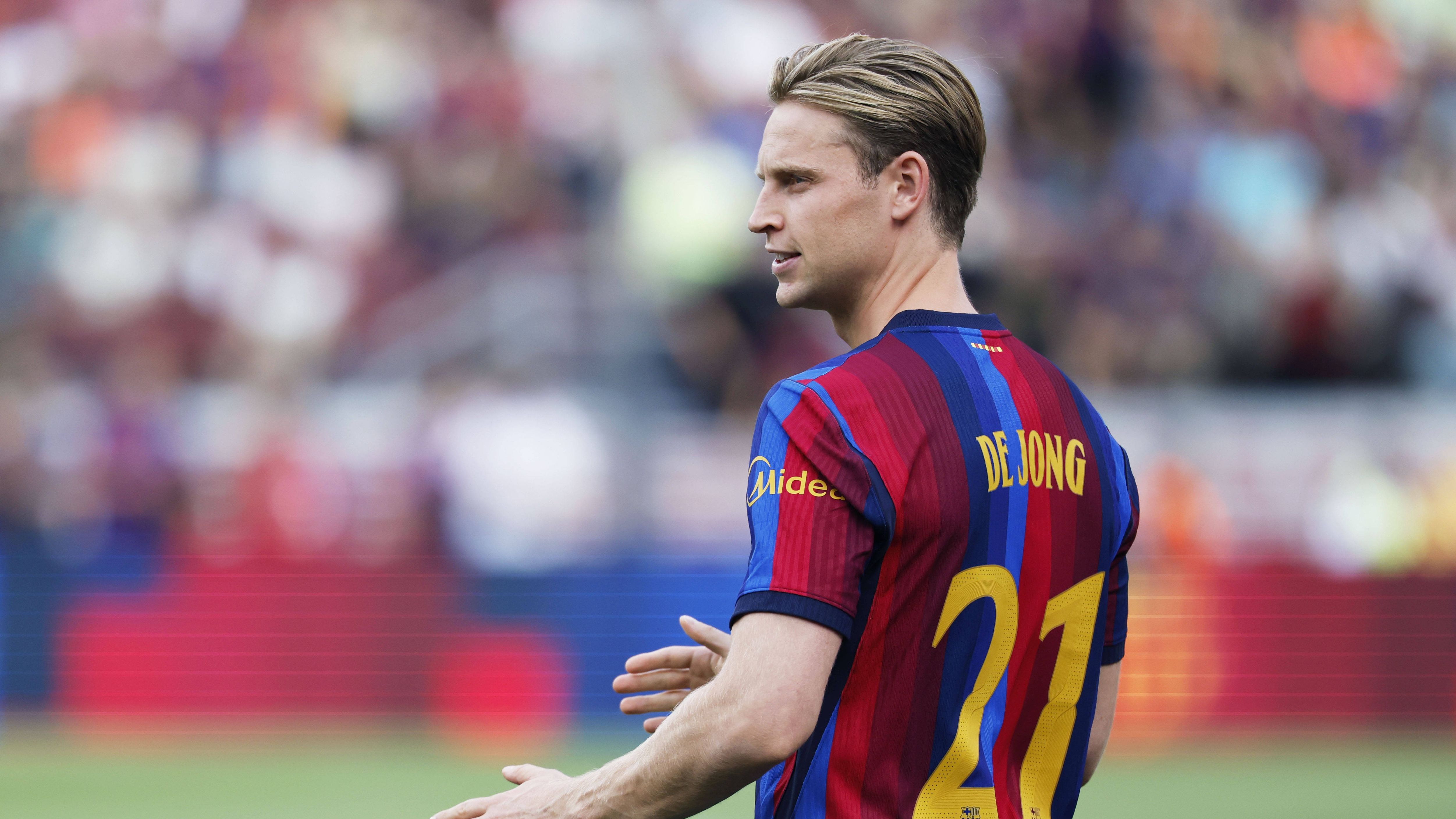 Hansi Flick take firm action and strip Frenkie de Jong of the captaincy at  Barcelona: this is the reason | Goal.com India