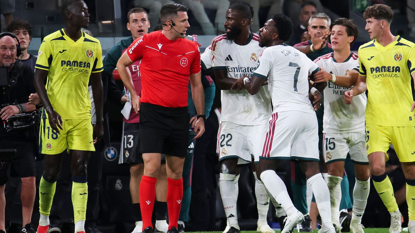 عين على الحكم | طرد فينيسيوس يورط ريال مدريد.. غياب الكلاسيكو شبه مؤكد وهدف ملغي بسبب البرازيلي!