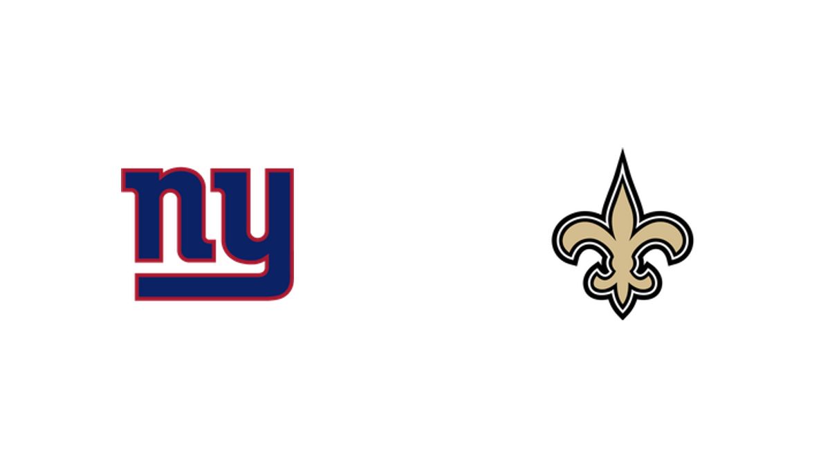 New York Giants vs New Orleans Saints