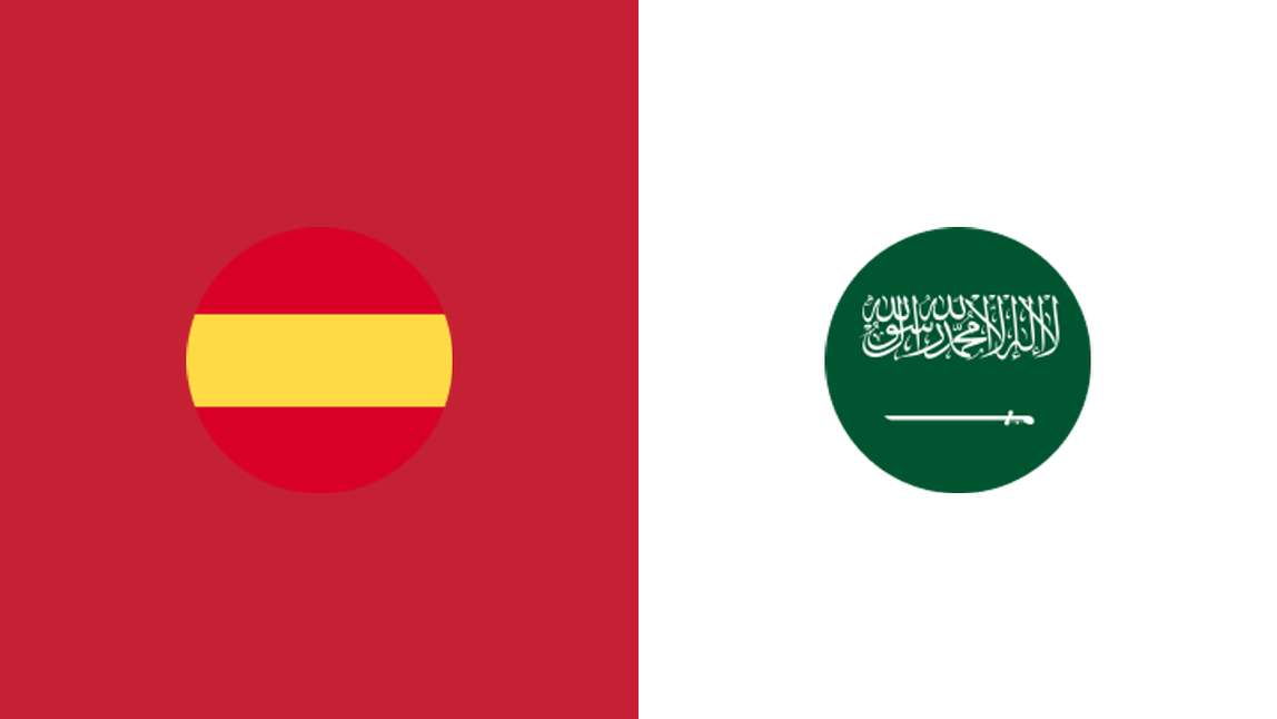 Spain vs Saudi Arabia