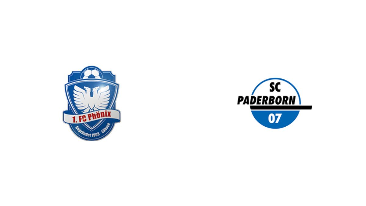 1. FC Phönix Lübeck vs Paderborn