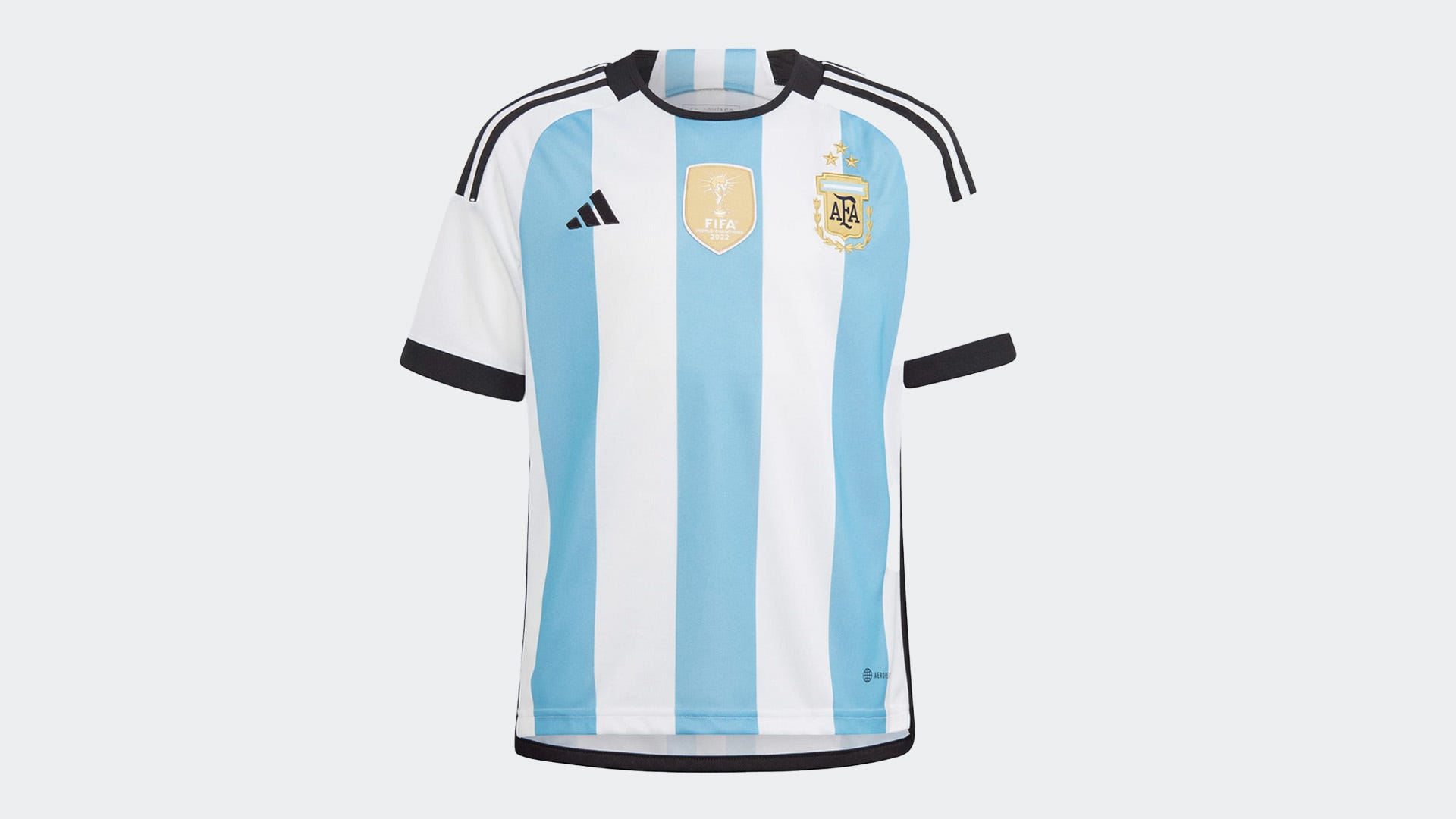 Argentina Away World Cup Jerseys Full Kit 2022 - Three Stars