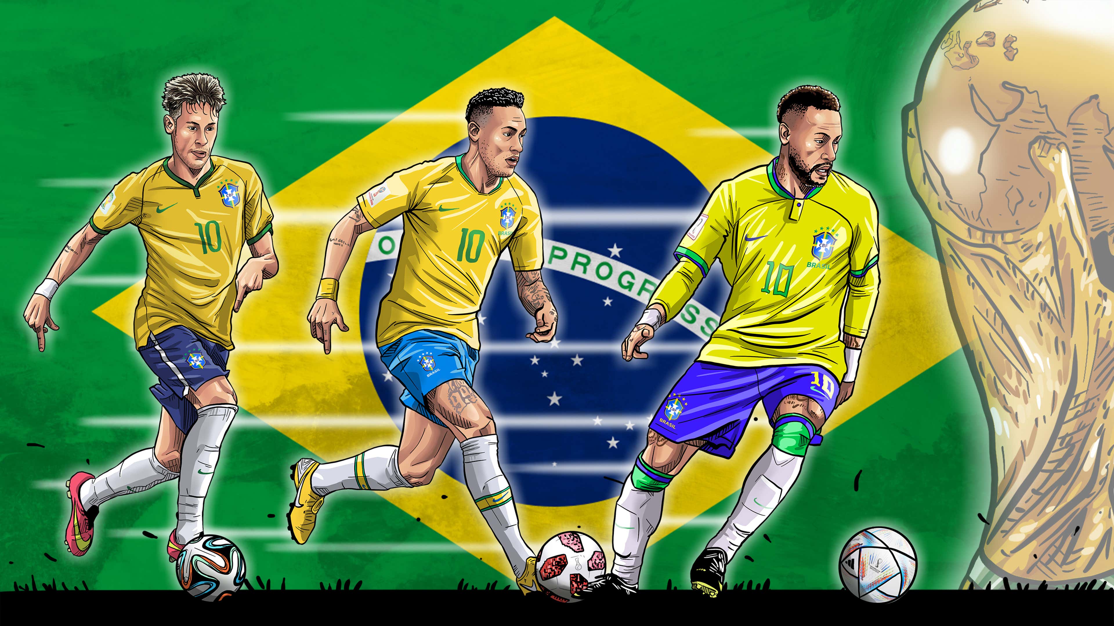 Neymar Brazilian Legend Art  Neymar jr, Neymar, Soccer drawing