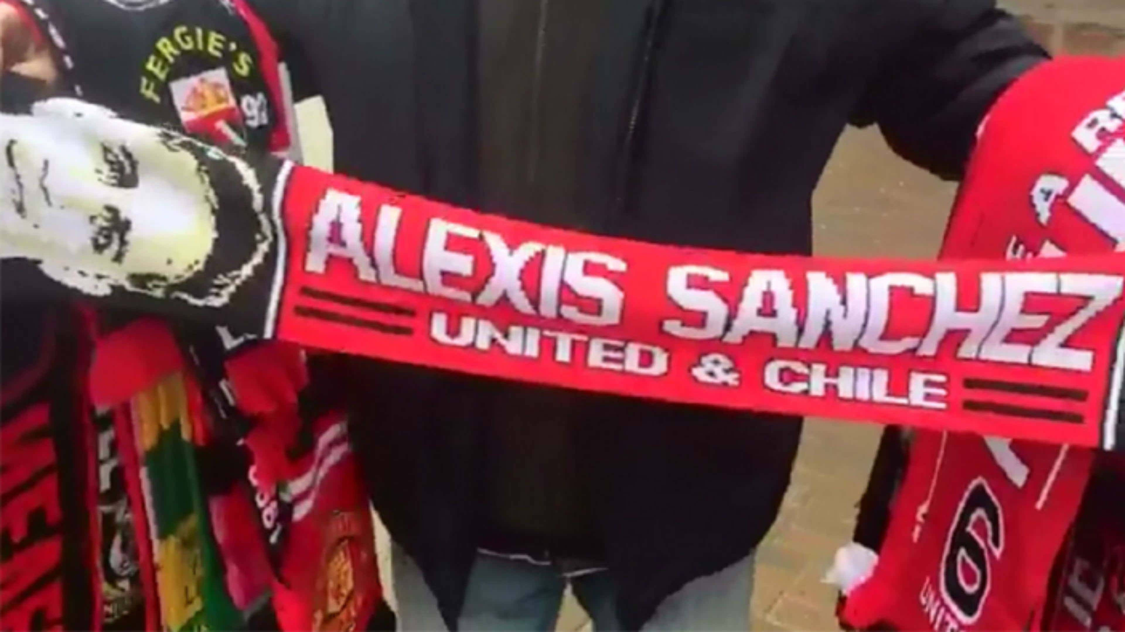 bufanda Alexis Sánchez Manchester United