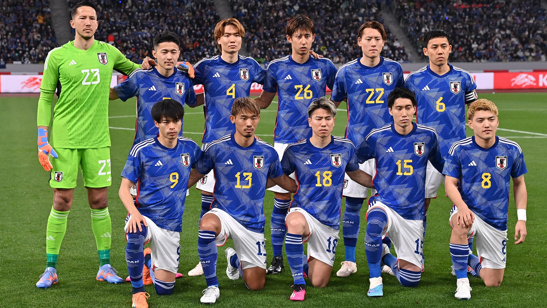 デフサッカー/フットサル日本代表もサムライブルーと同じユニフォーム
