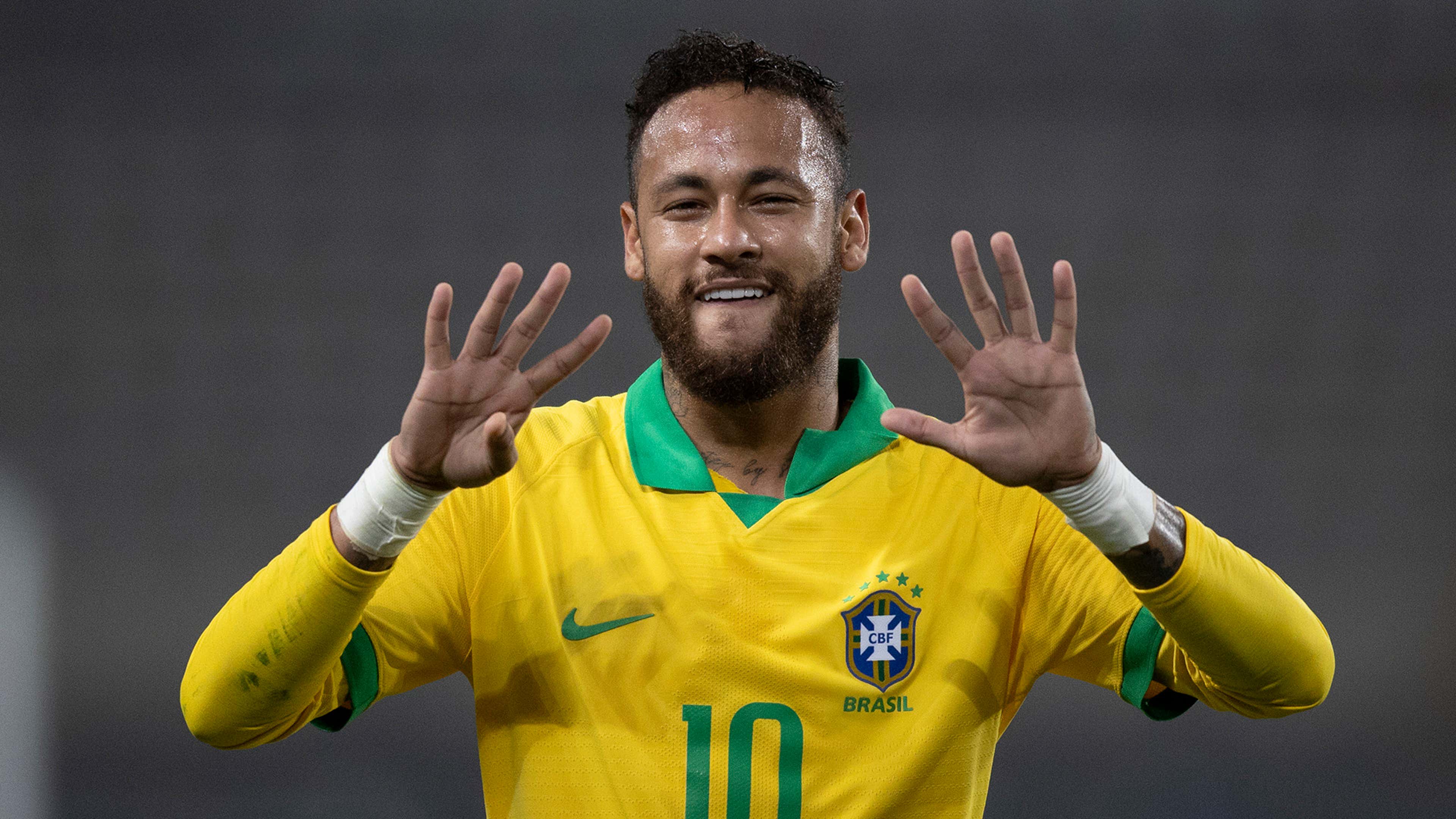 Neymar, à frente de Ronaldo, resolve para o Brasil como Fenômeno