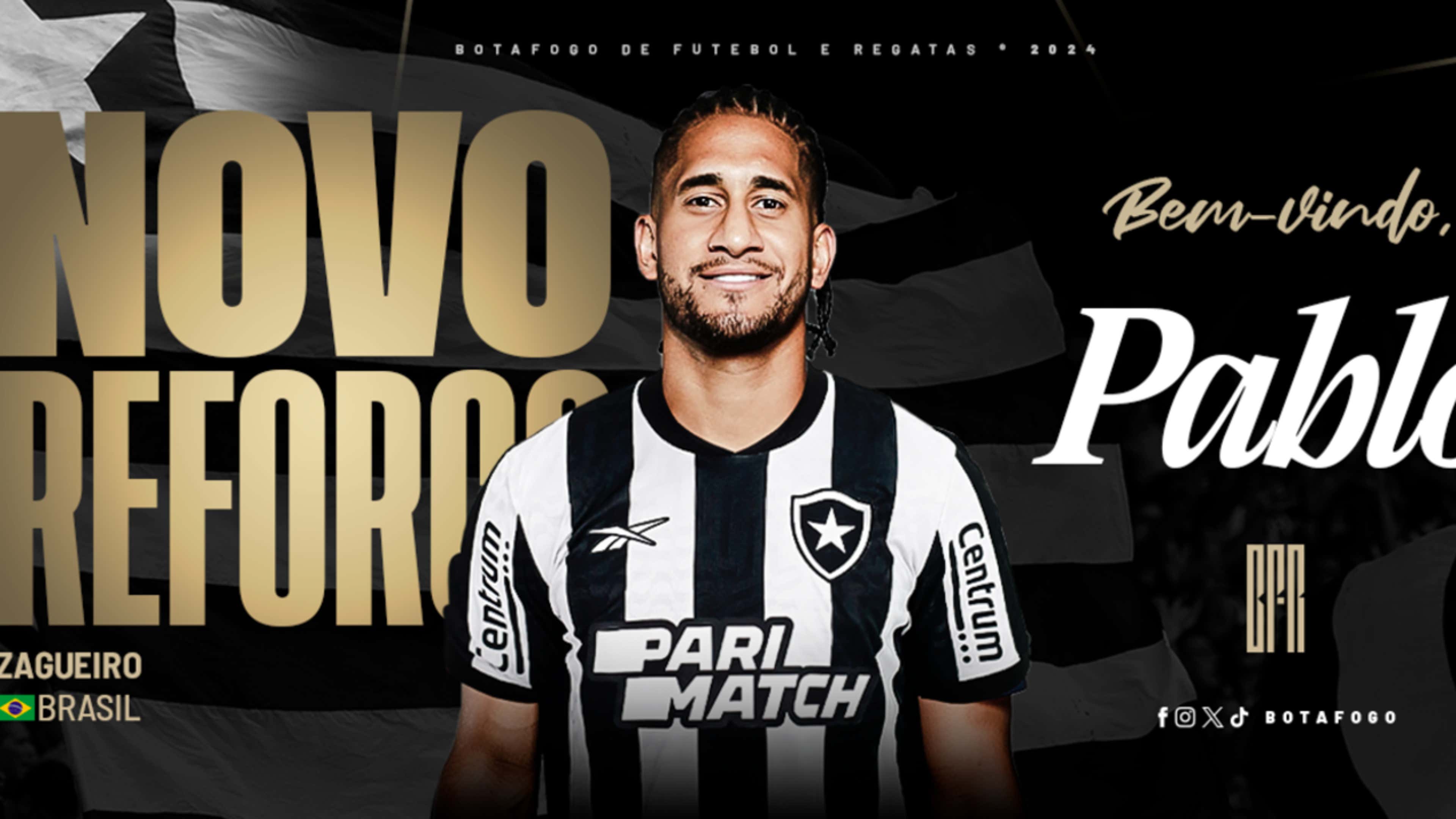 Pablo, novo reforço, Botafogo