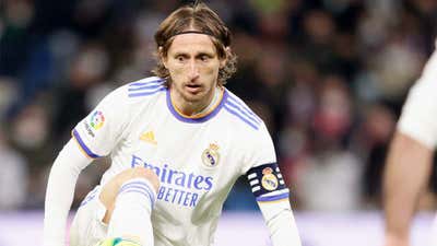 Luka Modric of Real Madrid.
