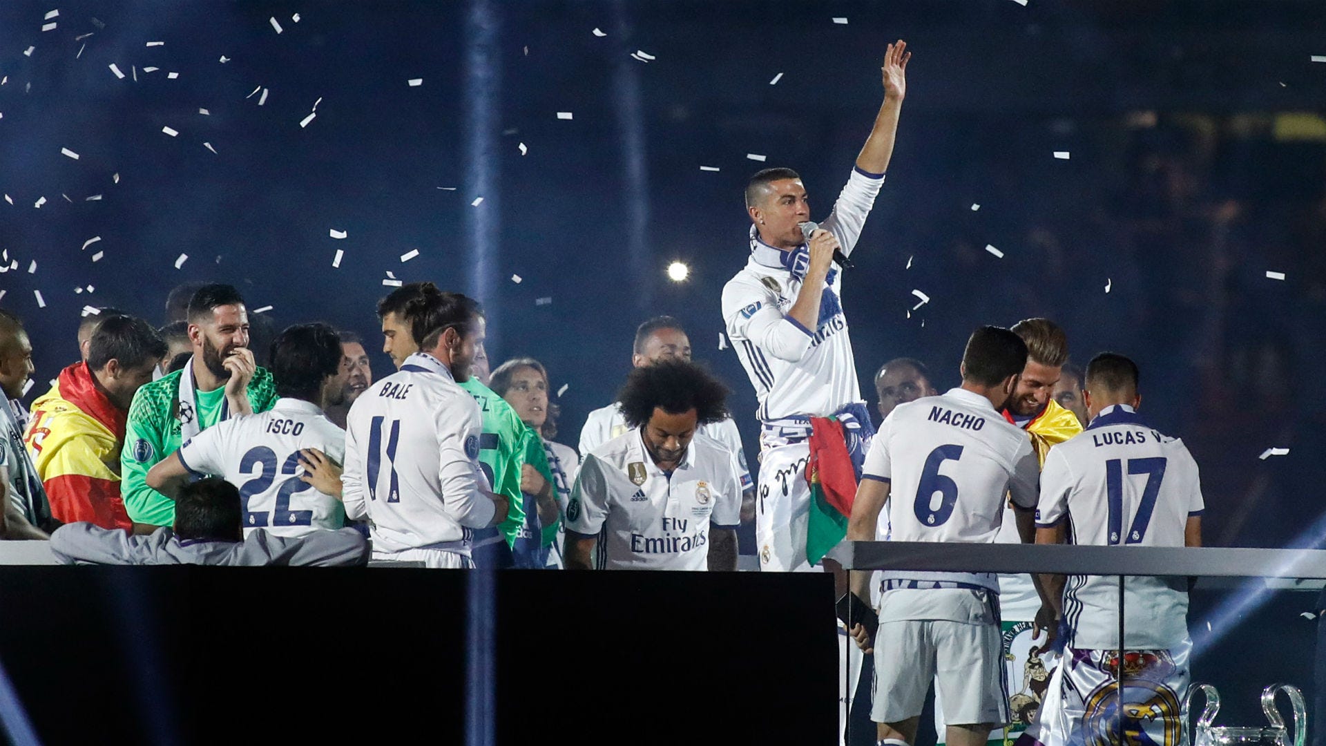 VIDEO: Cristiano Ronaldo, Real Madrid given heroes' welcome after Champions  League triumph