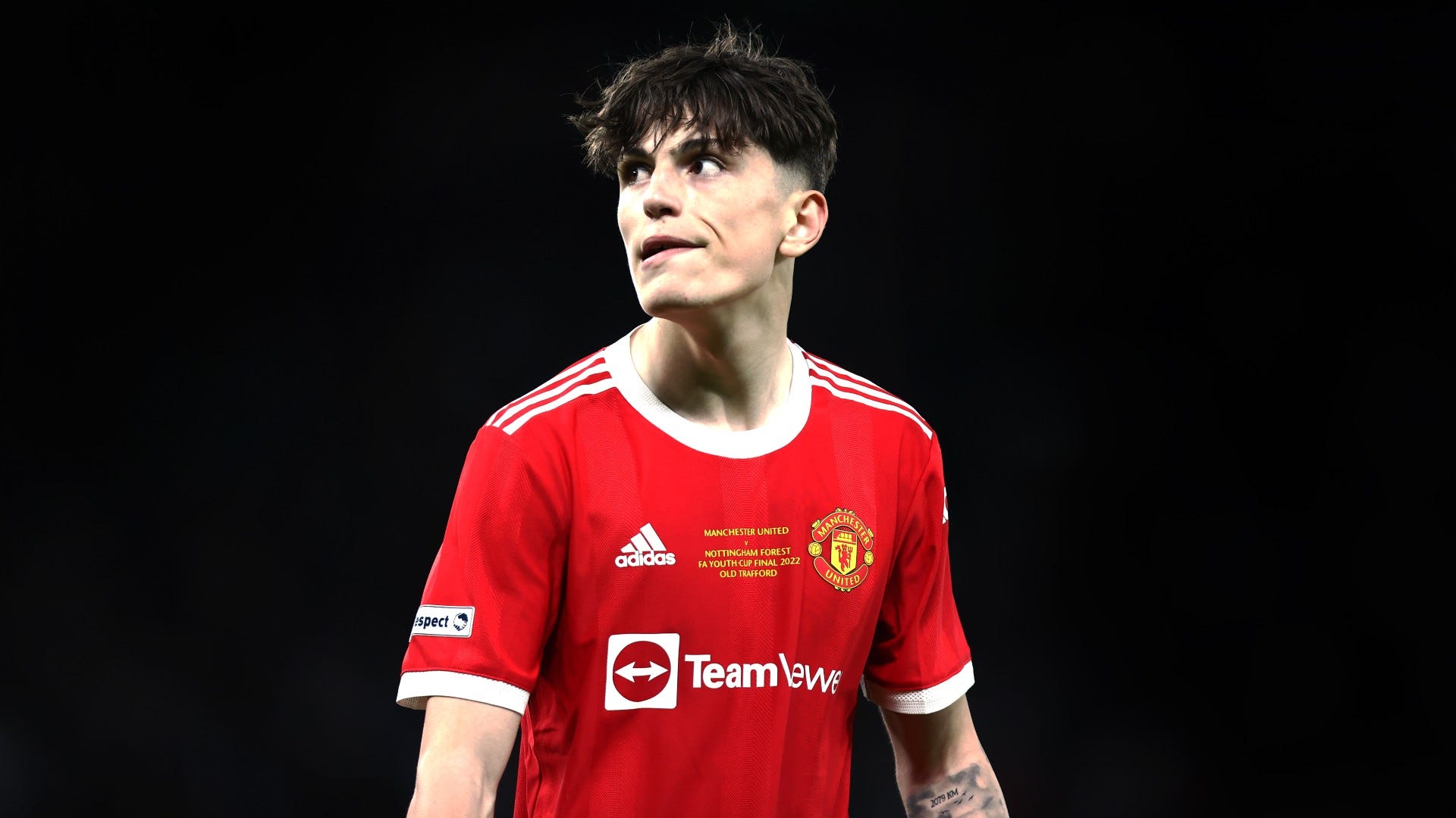 Alejandro Garnacho Manchester United 2021-22
