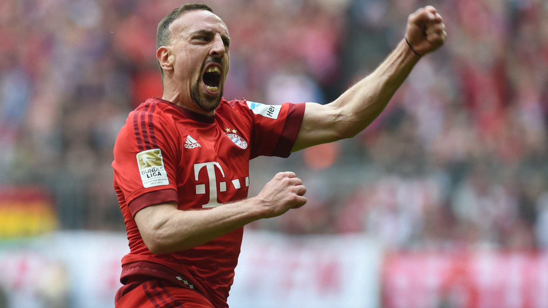 Franck Ribery FC Bayern Munchen Eintracht Frankfurt Bundesliga 02042016