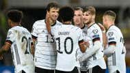 Germany celebrate win over North Macedonia