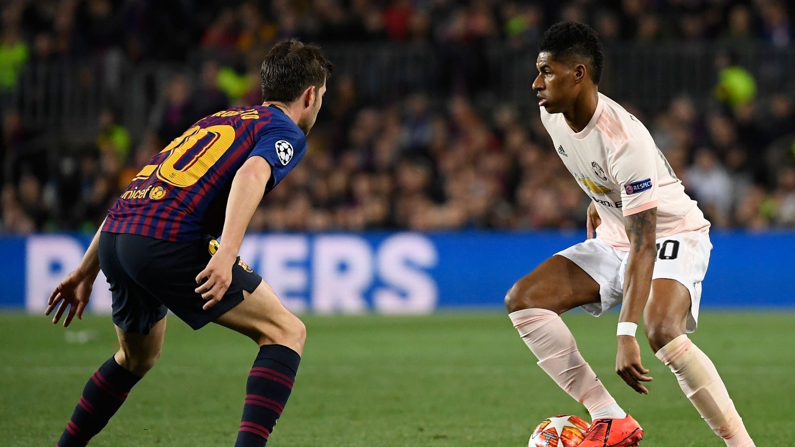 Marcus Rashford : Barcelona - Manchester United : UCL 2019