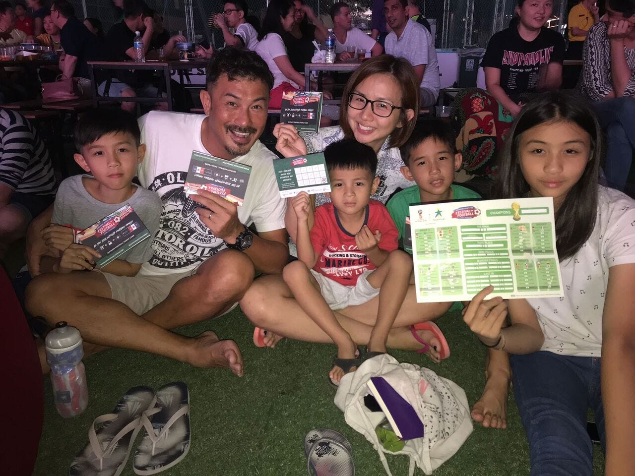 Singapore Sports Hub searches for the Ultimate Football Family Goal English Oman