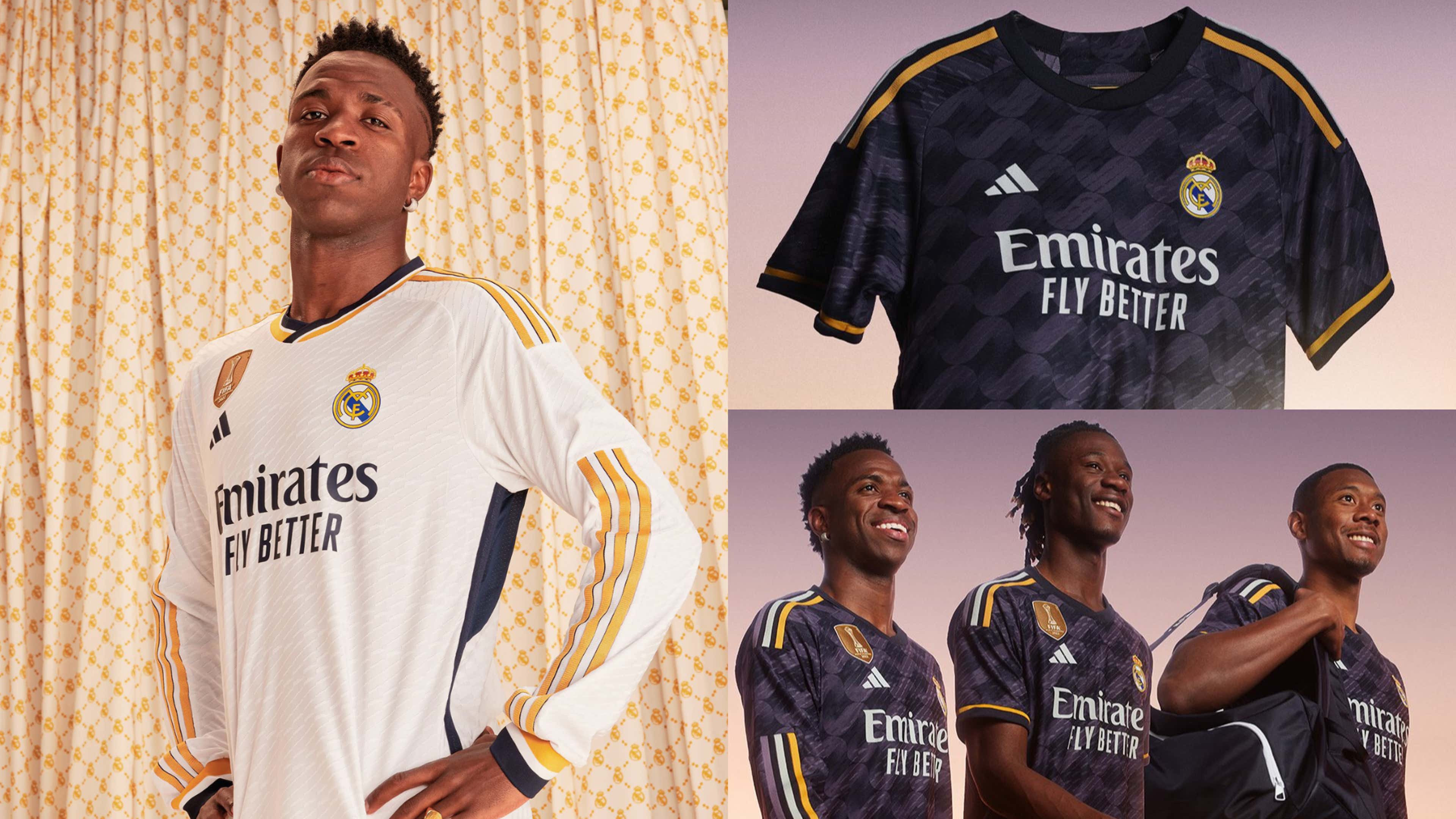 Real Madrid 2023-24 kit: New home, away and third jerseys, release ...