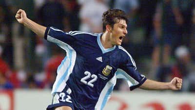 Javier Zanetti Argentina England 1998
