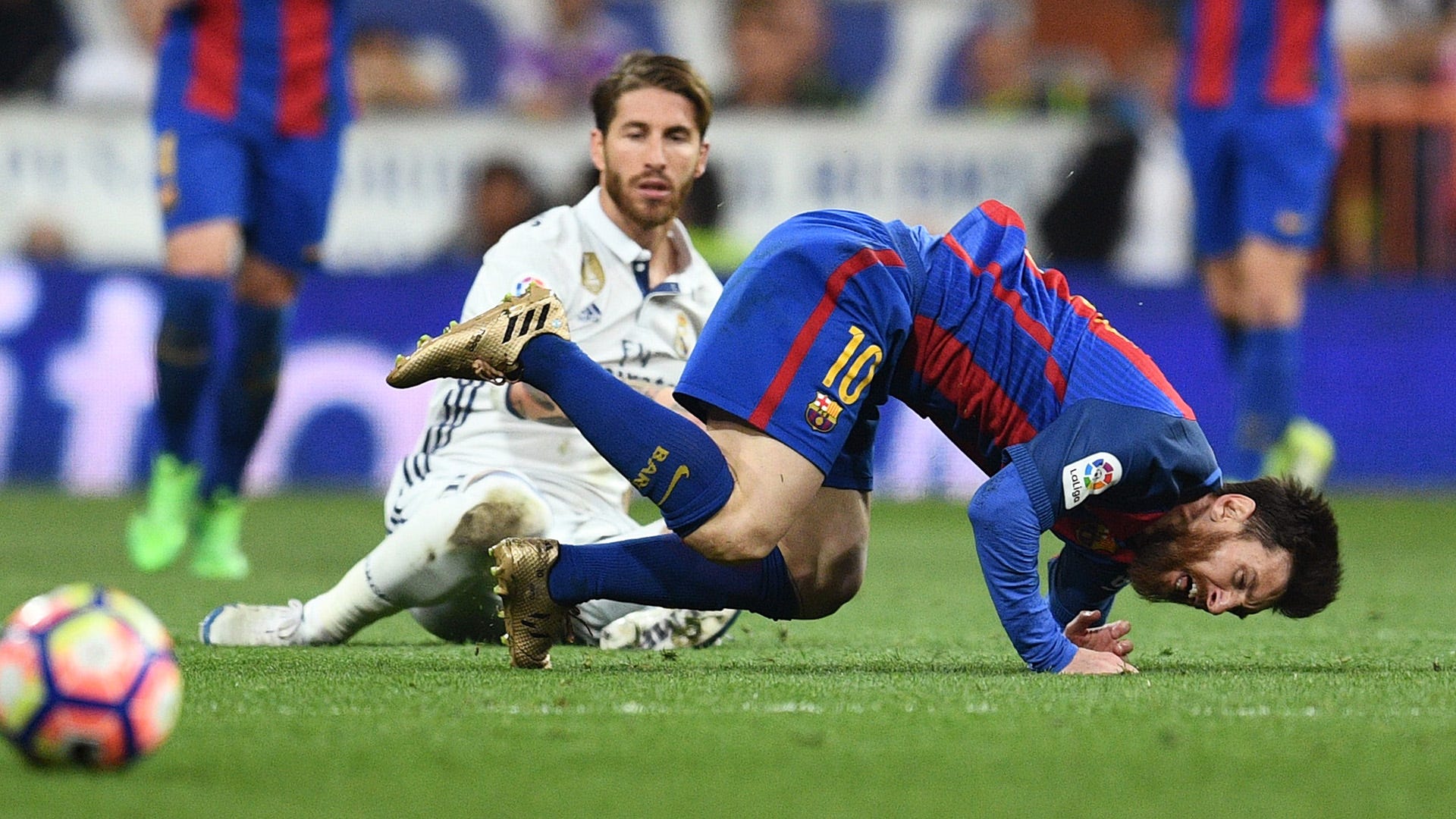Fabio Capello accuses Real Madrid players of deliberately trying to injure  Messi after 'criminal' Sergio Ramos tackle 