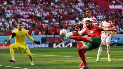 Youssef En-Nesyri Morocco Croatia 2022-23
