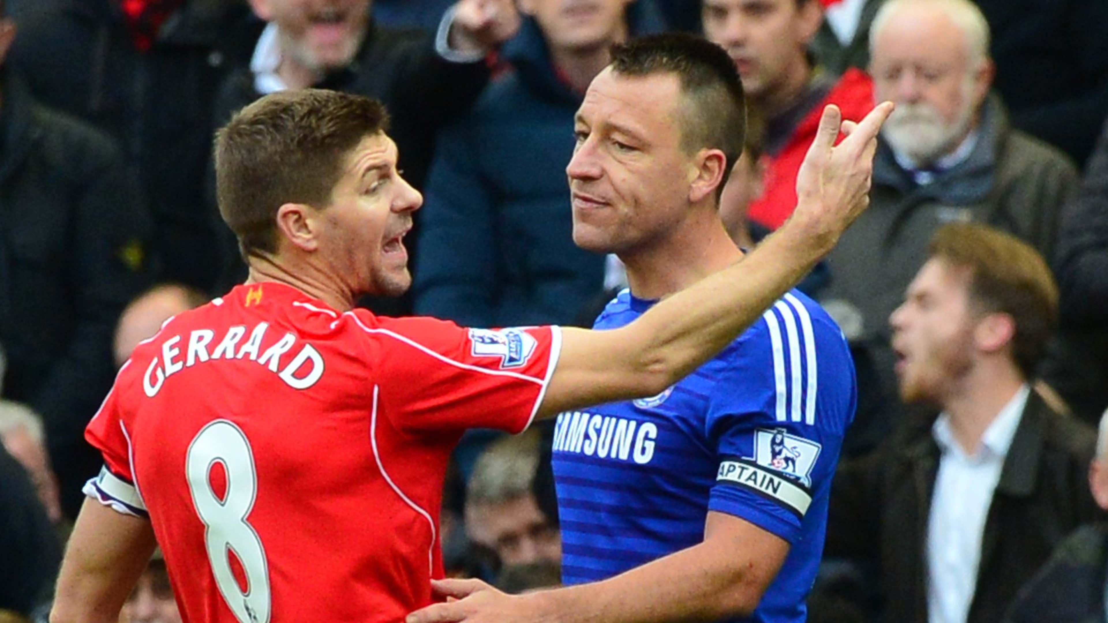 Steven Gerrard John Terry Liverpool Chelsea November 2014