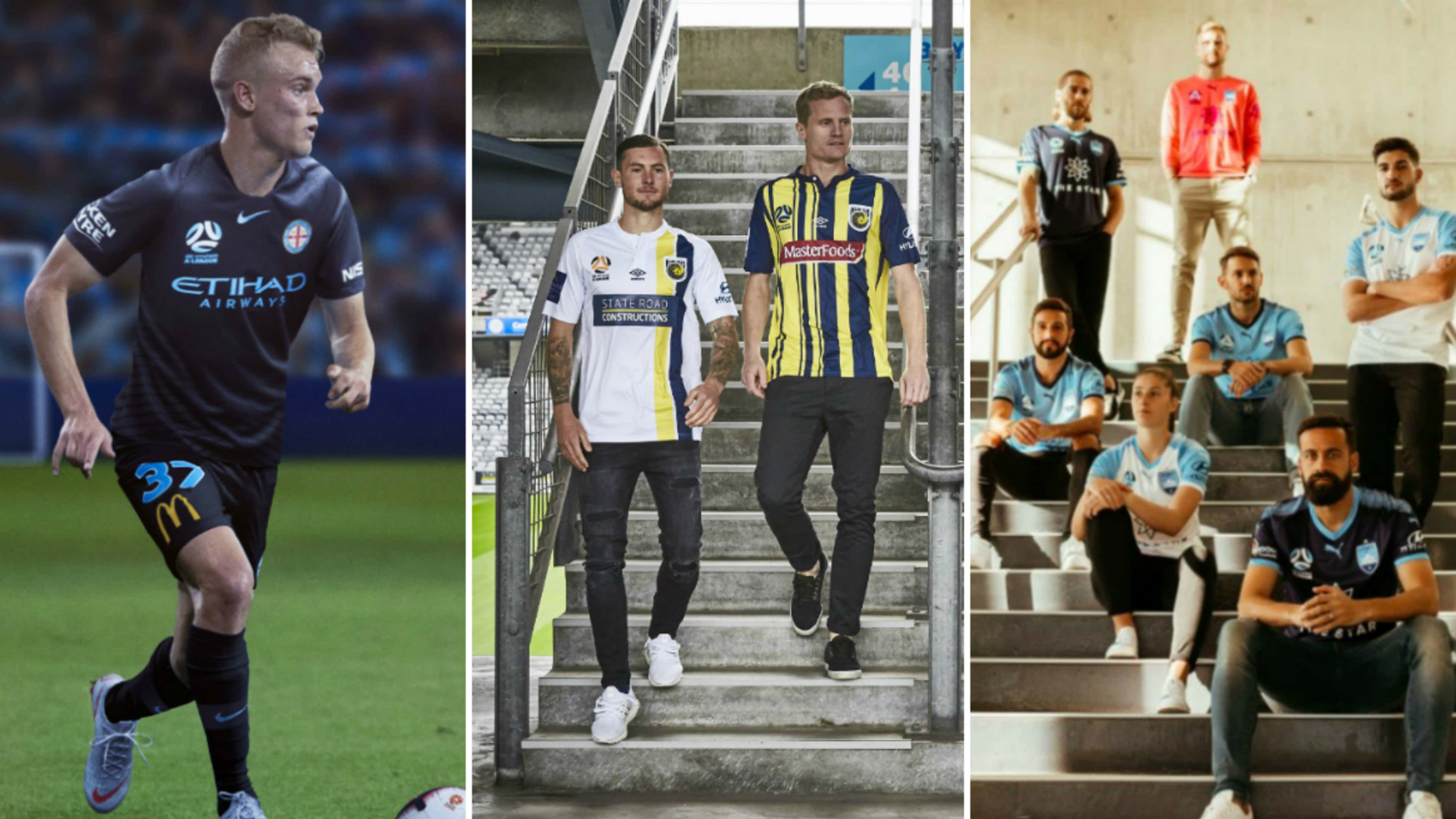 Central Coast Mariners reveal new home and away playing kits