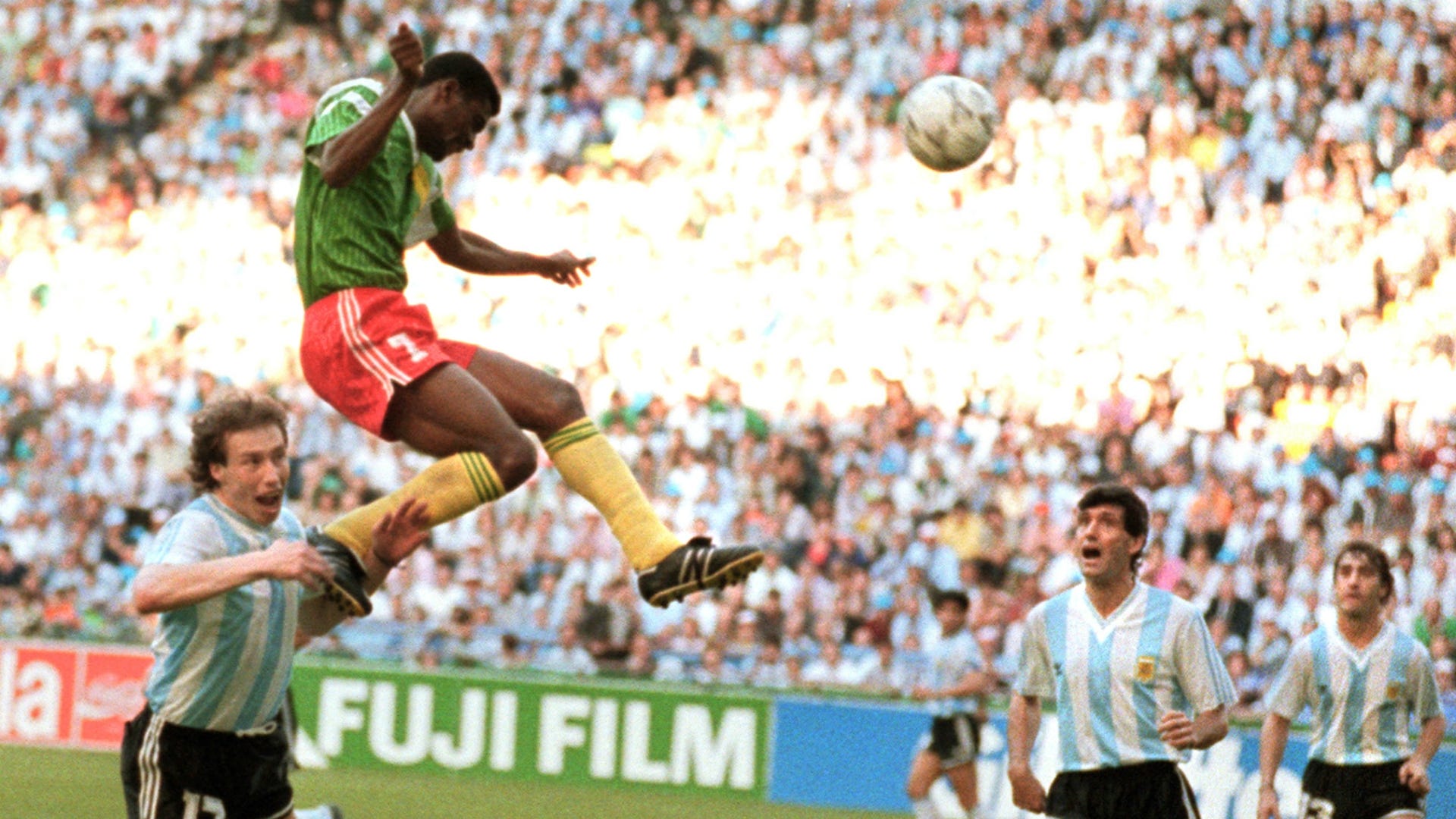 François Omam-Biyik 阿根廷 喀麦隆 1990 世界杯