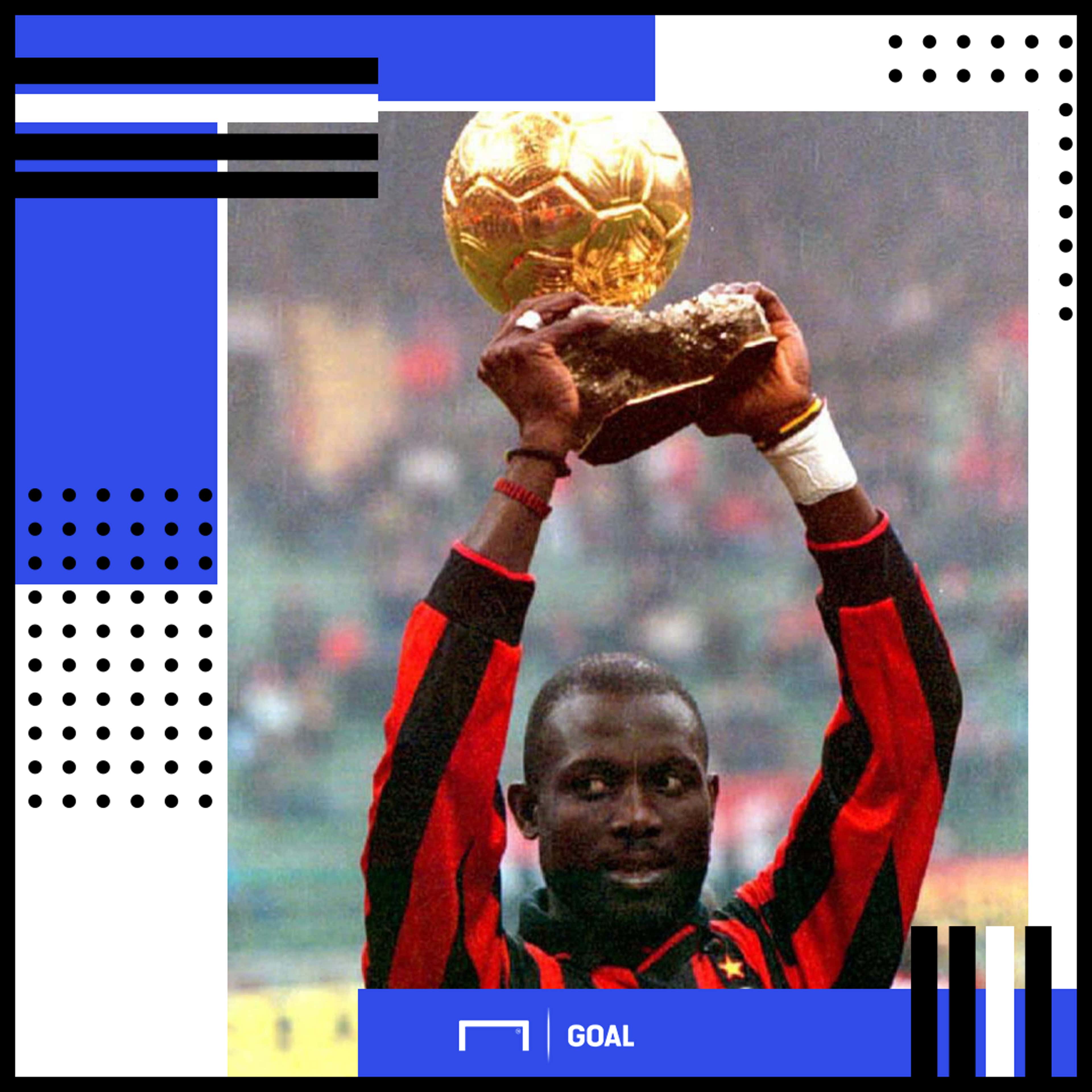 George Weah Ballon d'Or PS
