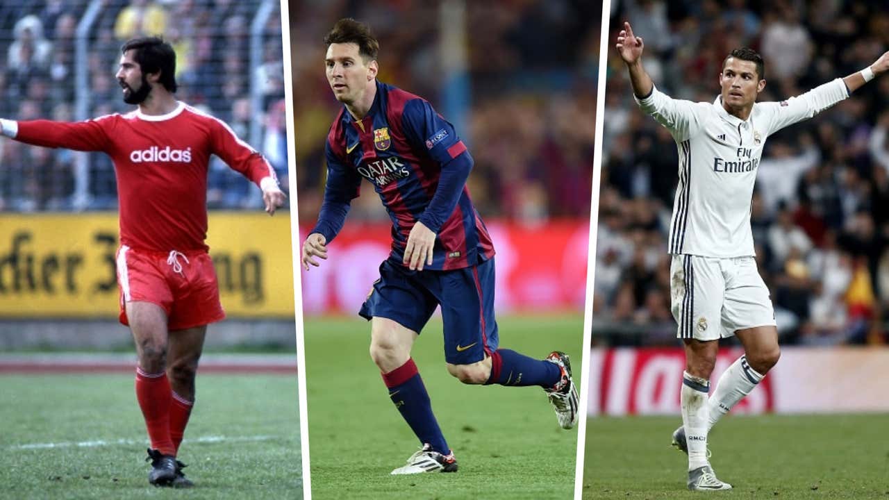 Gerd Lionel Messi to Cristiano Ronaldo Who has the best goal per game ratio Champions League? | Goal.com