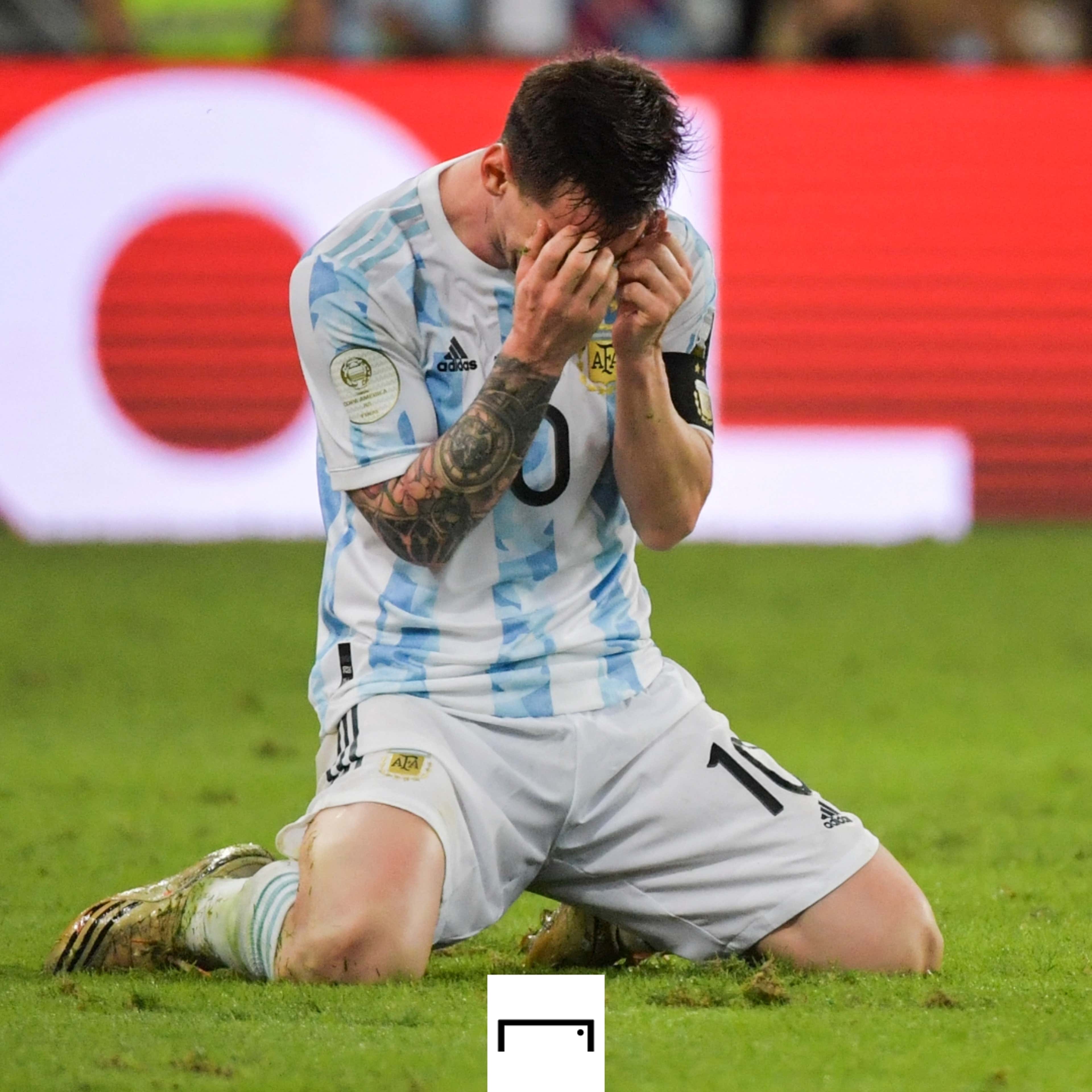 Lionel Messi Argentina Brazil Copa America 2021 GFX