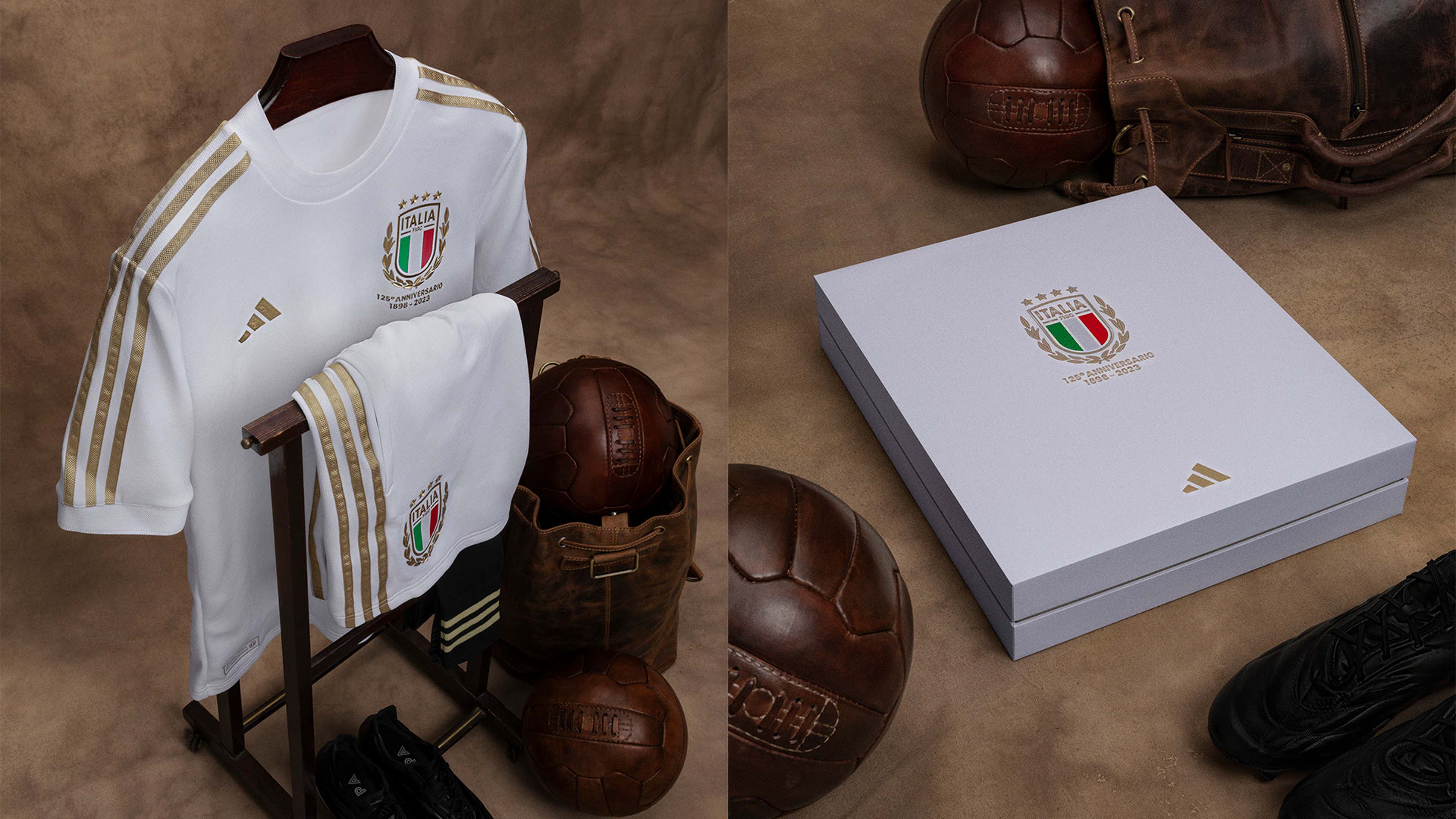 adidas release 125th anniversary Italy kit