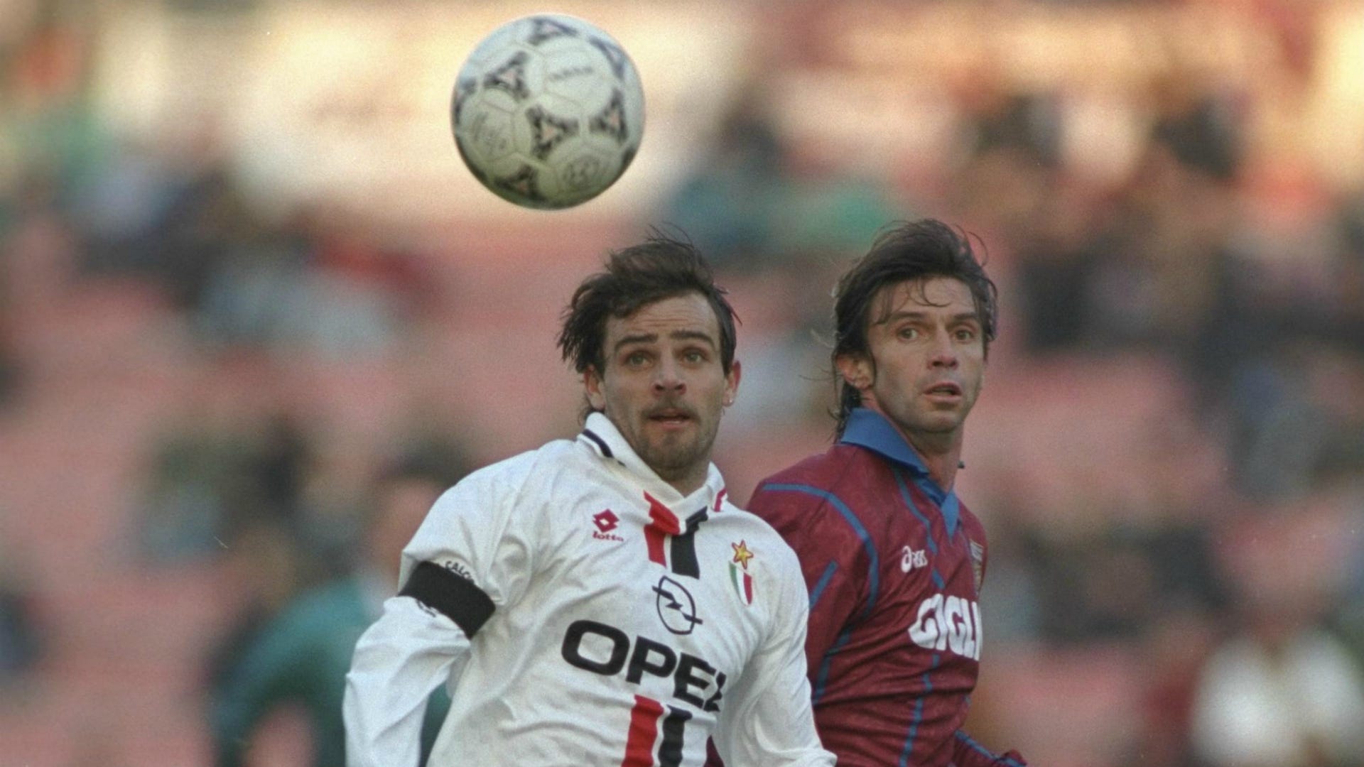Marco Simone Filippo Galli Reggiana Milan Serie A 12151996