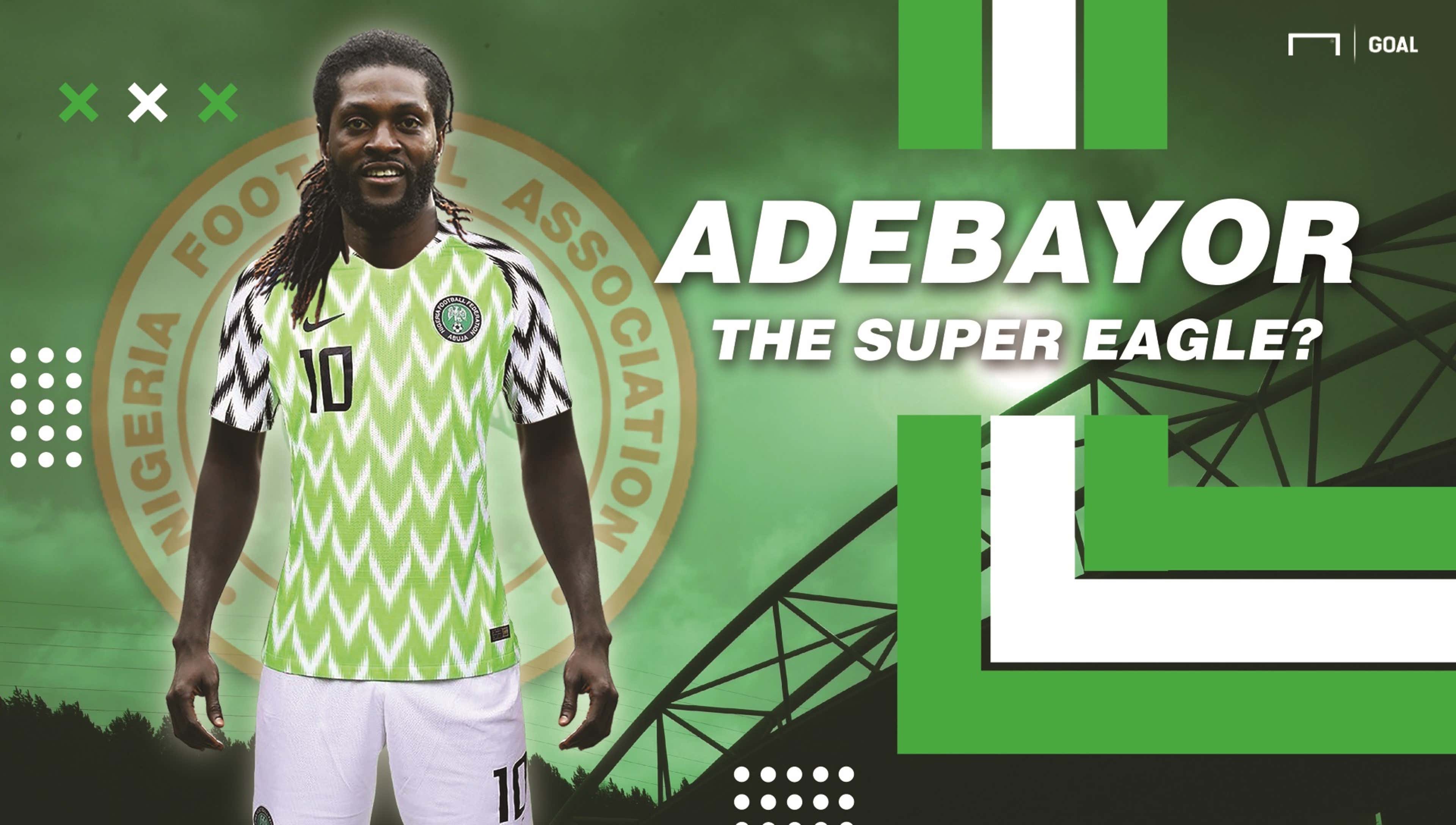 Emmanuel Adebayor the Super Eagle