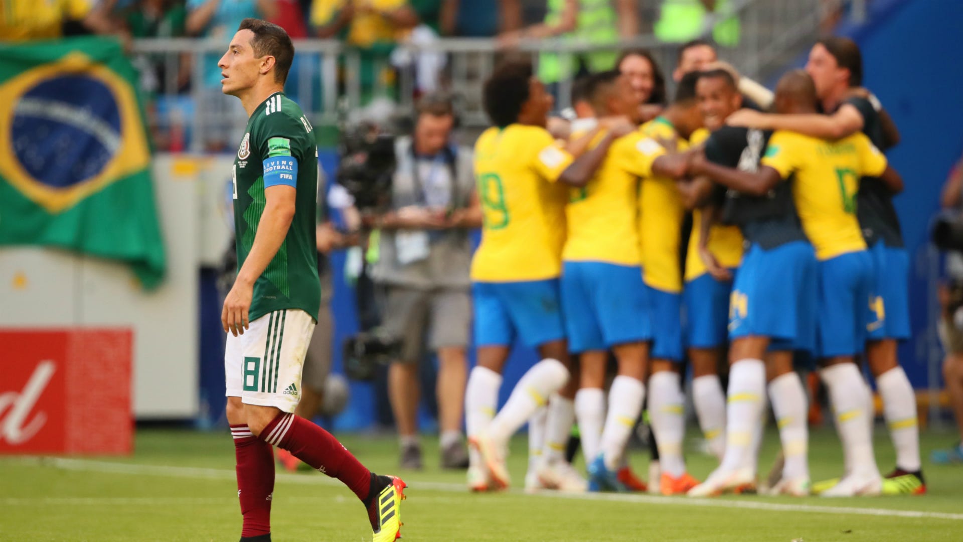 Brasil vs. México goles, resumen y videos México