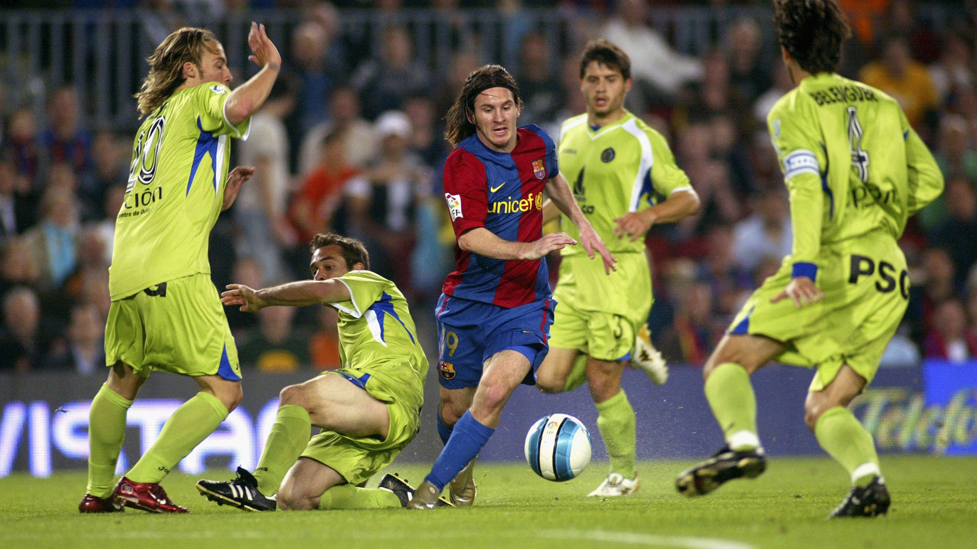 Lionel Messi Barcelona La Liga Getafe 2007