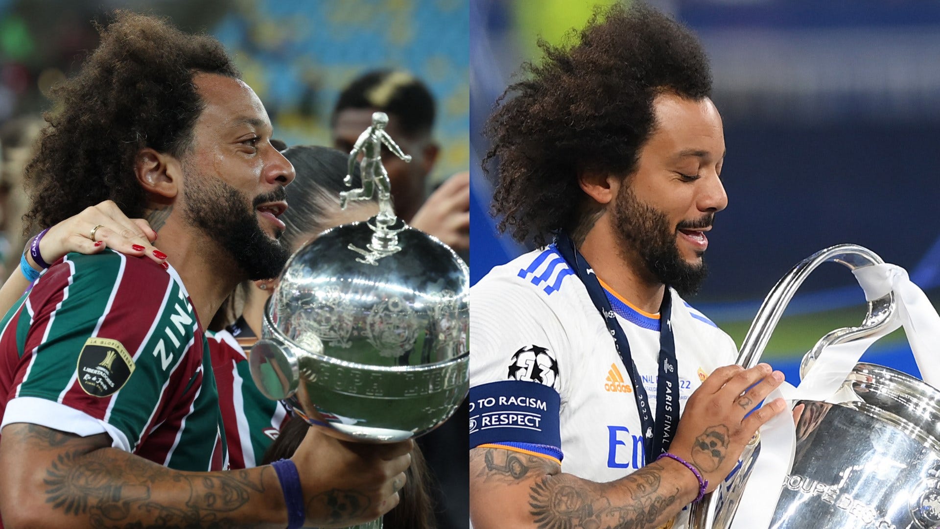 The three players who have won the World Cup, Champions League, Copa  Libertadores & Copa America