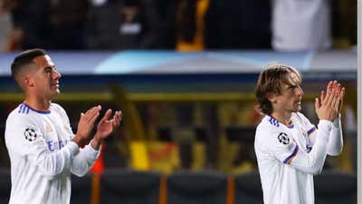 Luka Modric of Real Madrid.
